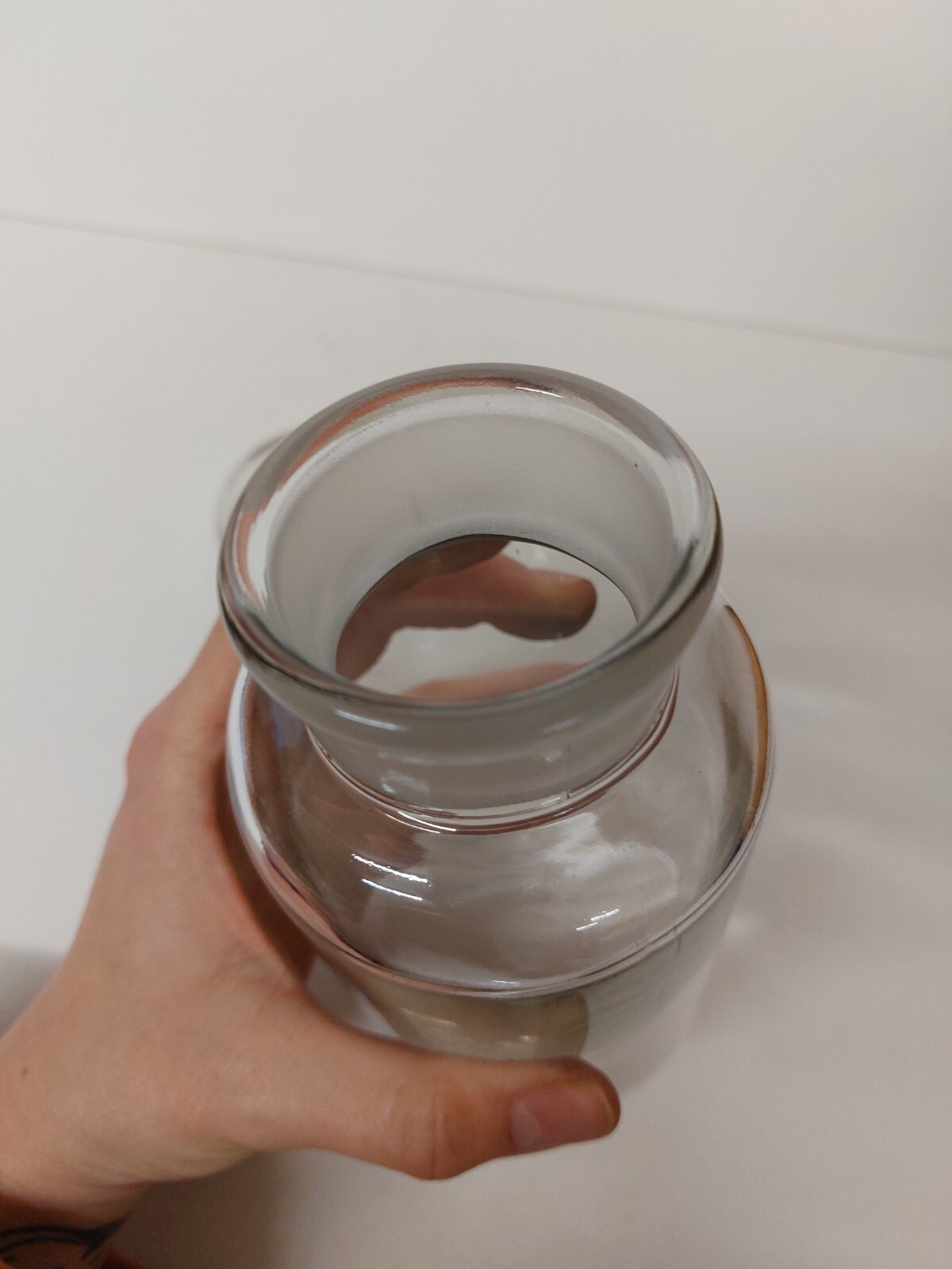 Antique Glass Pharmacy Chemist Apothecary Science Bottle With Stopper