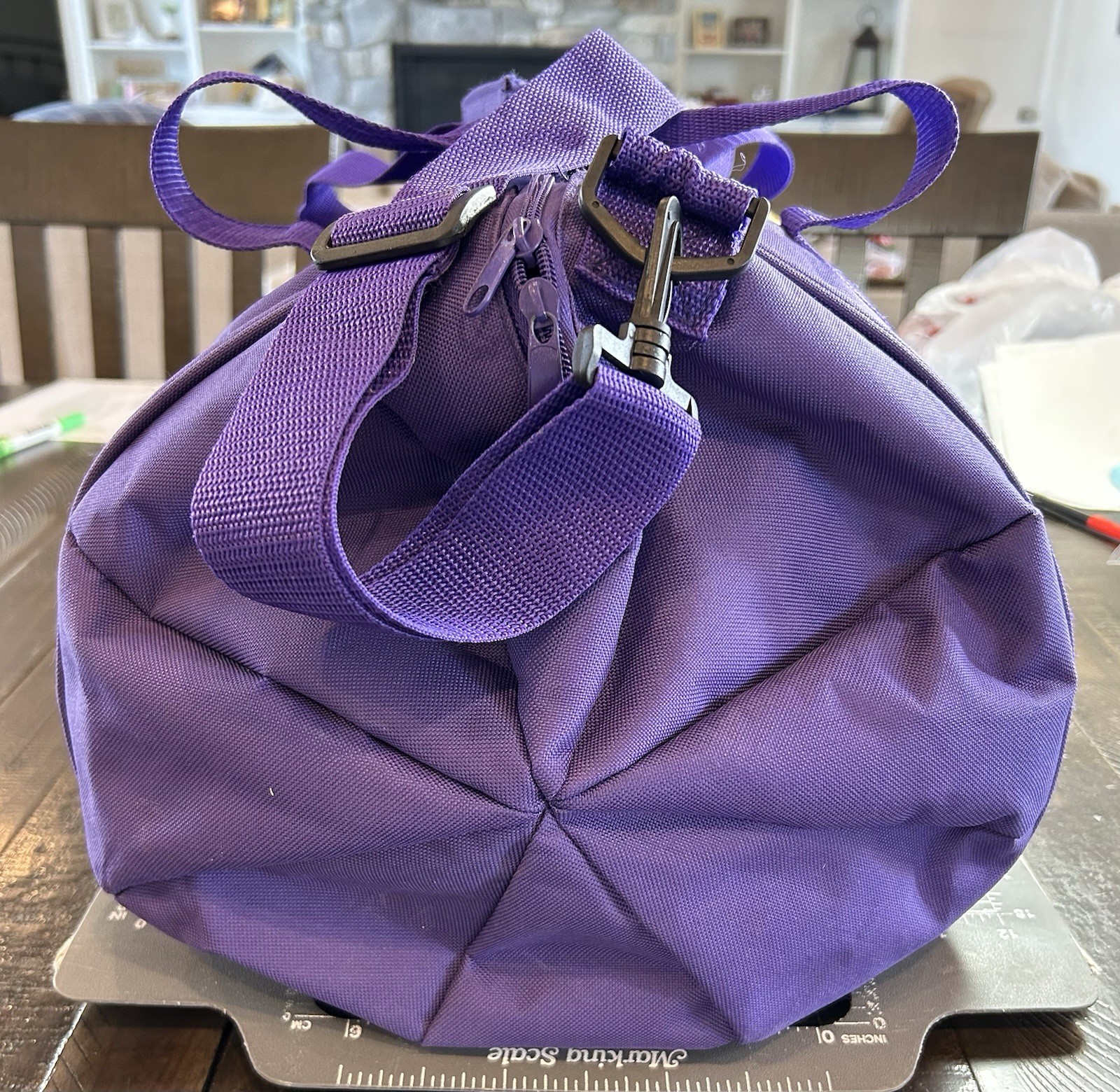 Nexium the Purple Pill AstraZeneca Pharmaceutical Advertising Promo Duffle Bag