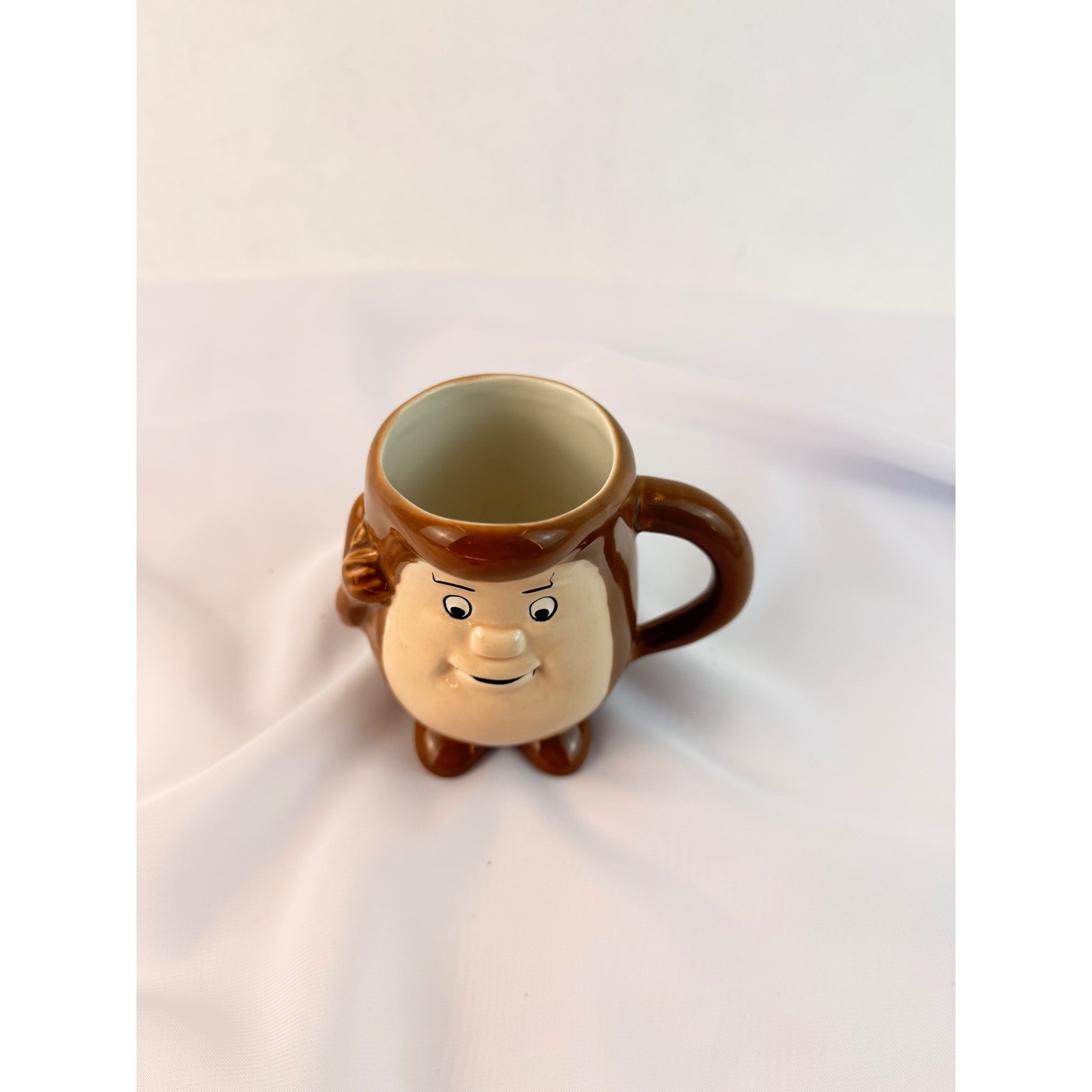 Actos Pharmaceuticals Promotional Ceramic Liver Mug Anthropomorphic Brown Novel