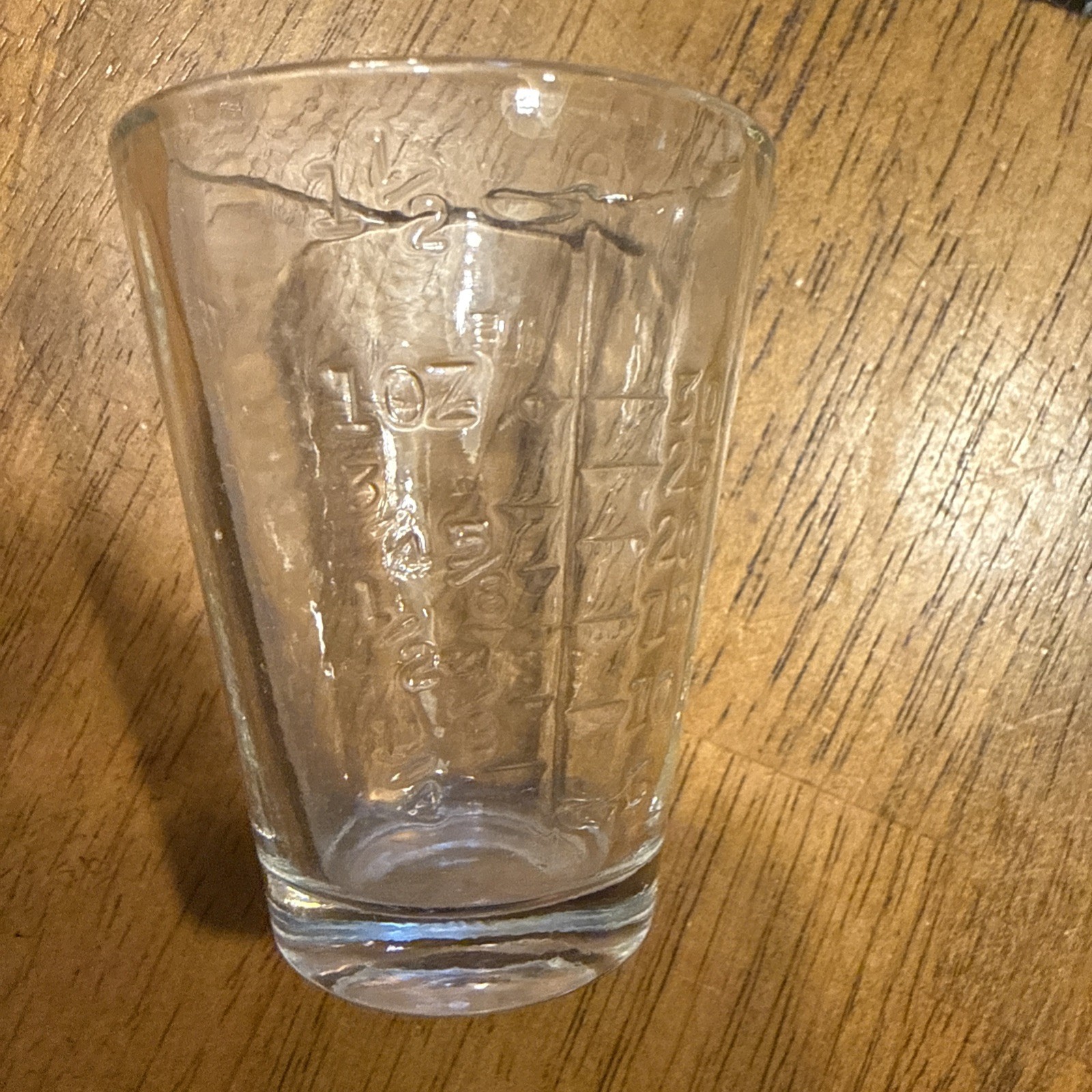 Vintage Apothecary Measuring Glass “Dessert” Marker Medicine Shot Glass