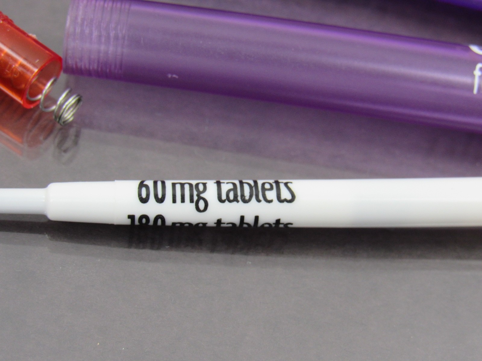 Allegra PENS Drug Rep Pharmaceutical Promo Rotating Barrel Lot of 3 Dry Ink