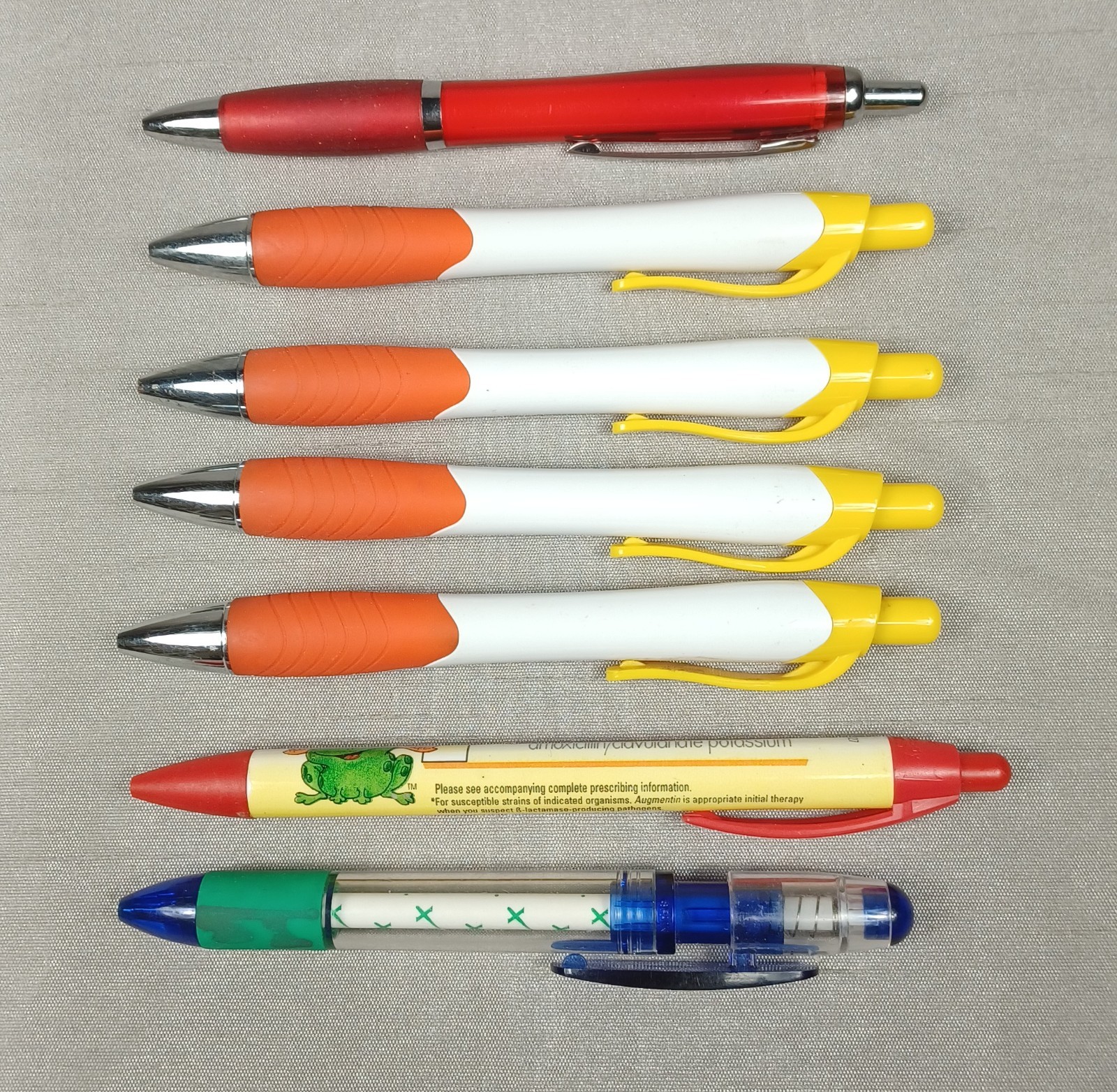 Promo Advertising Drug Rep Pen Lot Augmentin Sanofi Aventis Celebrex Pharma