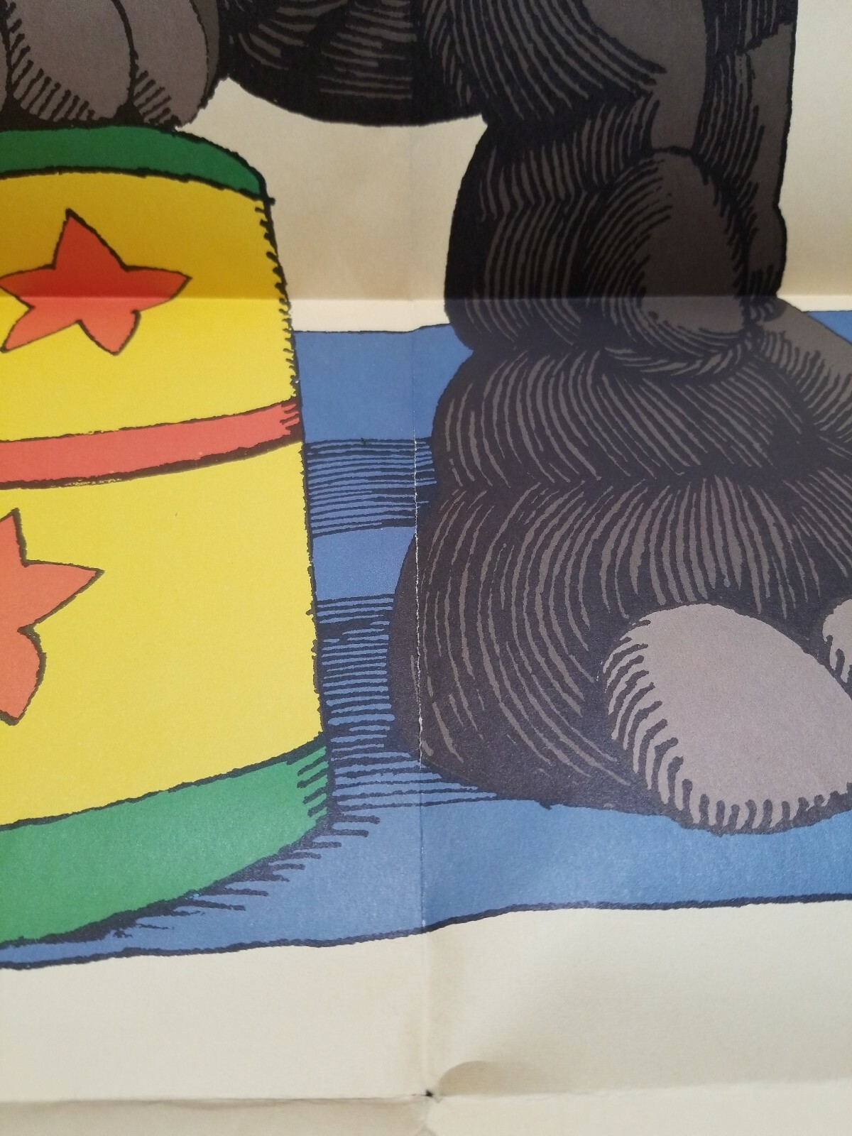 1966 peanuts Jumbo Elephant Poster Allbee Vitamin DR Doctor Office RX A H ROBINS