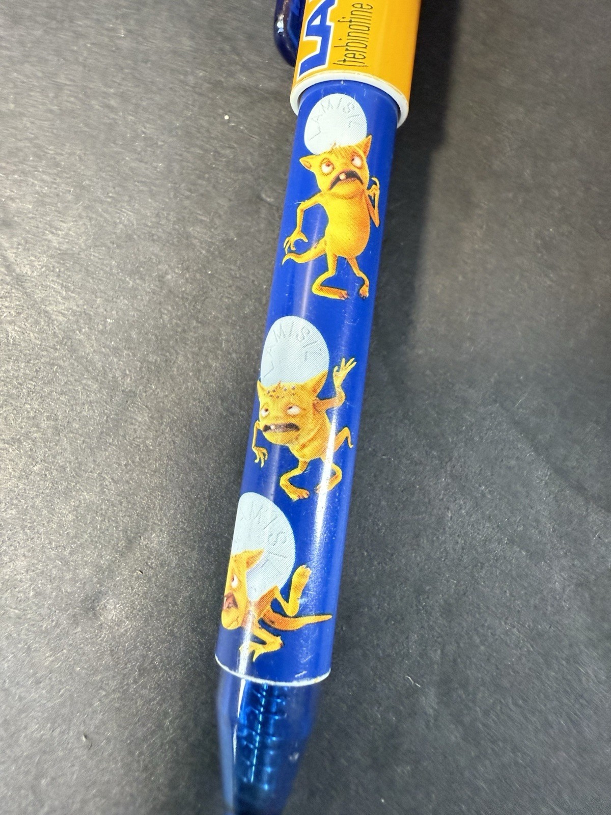Drug Rep LAMISIL Collectible Pen with “Digger the Dermatophyte”