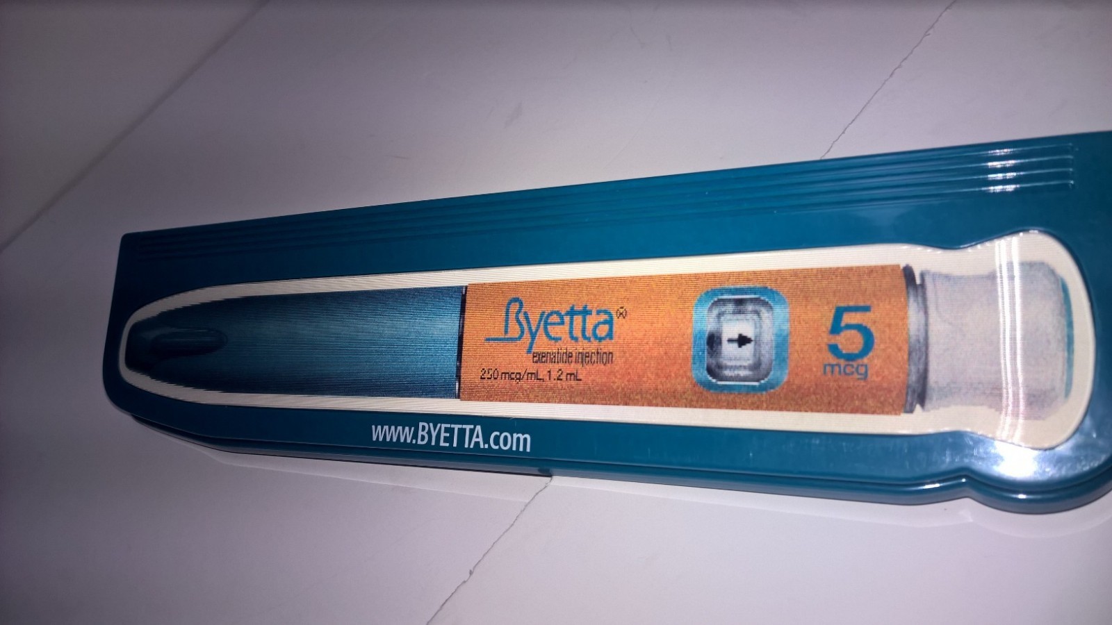 Byetta Drug Rep holographic MAGNET clip pharmaceutical collector memorabilia NEW