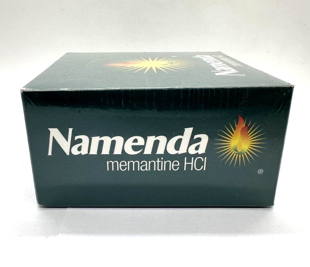NAMENDA Pharmaceutical Drug Rep Note Pad 4” x 4” New & Sealed