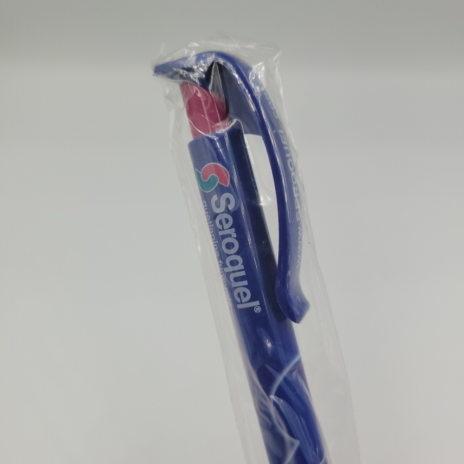 NEW Lot 3 Seroquel Pen Drug Rep Pharmaceutical Promo Medical Advertising *READ