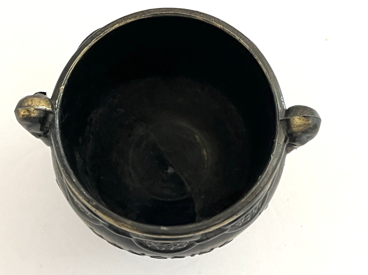 Pharmacy Honoring Fraternities Vintage Brass Mortar Bowl 4.5” Commemorative
