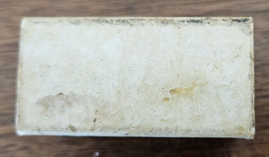 E. Cleveland, OH VTG Empty Pharmacy Rx Pyribenzamine Allergy pill box Delmont