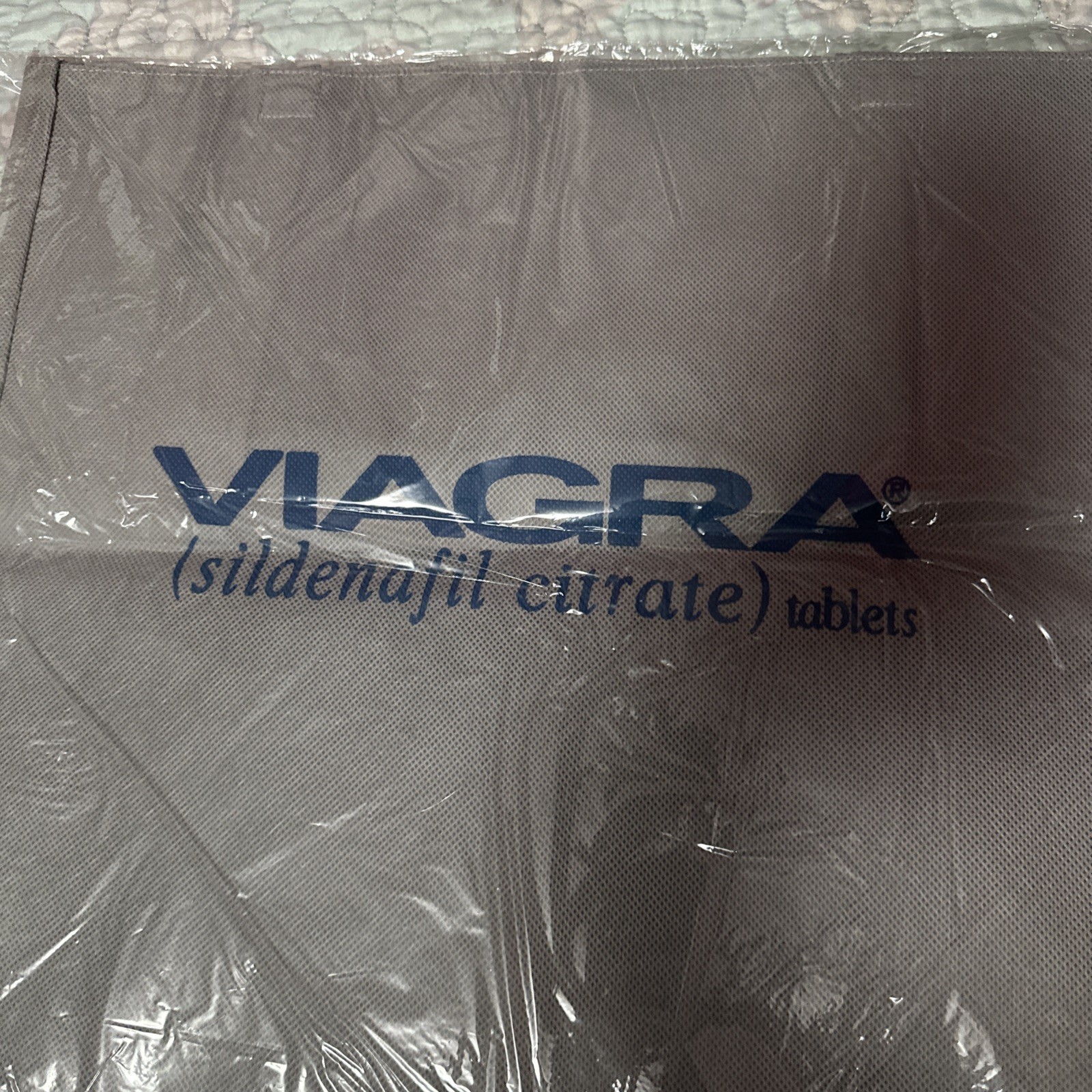Viagra and Detrol LA Pharmaceutical Drug Rep Advertising Tote Bag NEW
