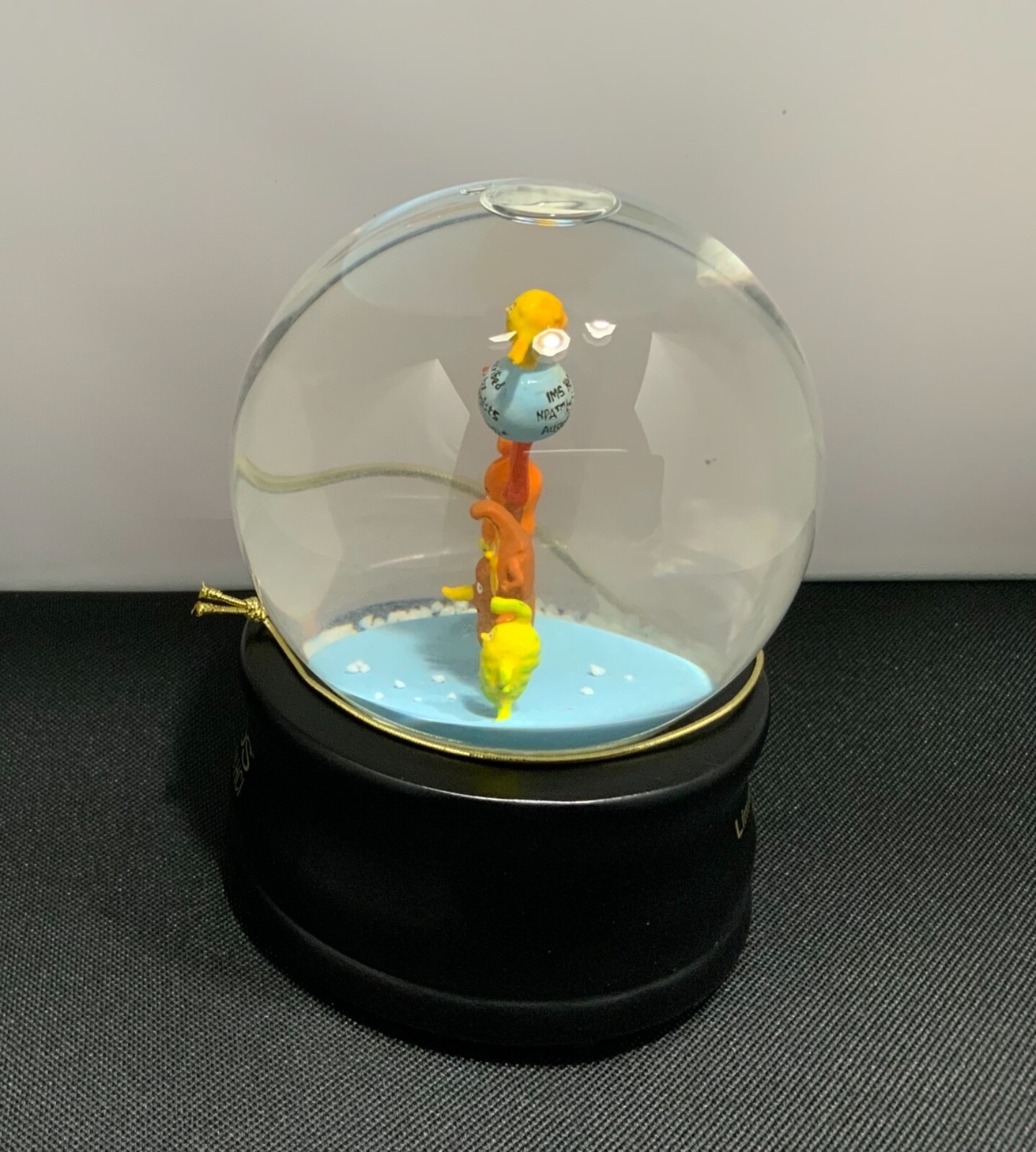 ACTOS PHARMACEUTICAL PIOGLITAZON HCI LIMITED ADDITION 2001 SNOW GLOBE & PAMPHLET