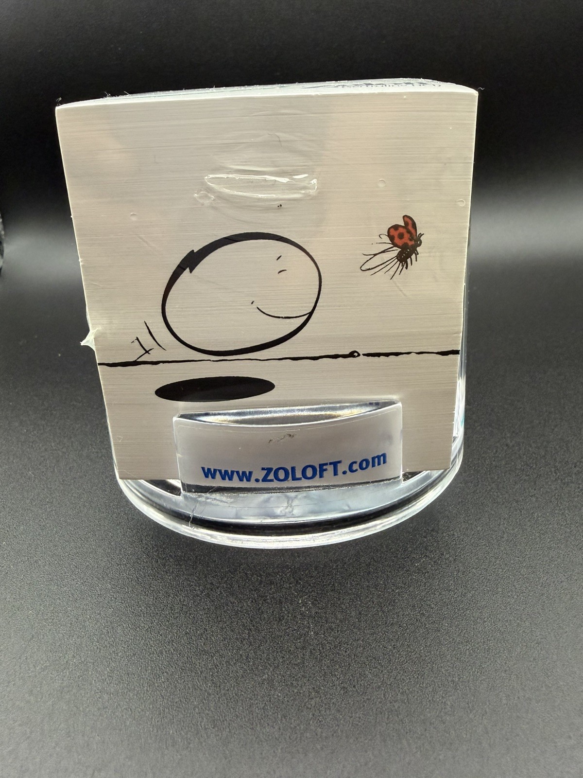 ZOLOFT BRANDED POST IT NOTES PZIZER PHARMACEUTICAL ADVERTISING PROMO 2003