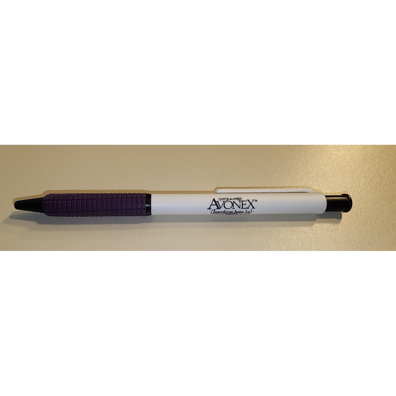 Rare Unique Avonex Interferon Pharmaceutical Drug Pen- Black Ink