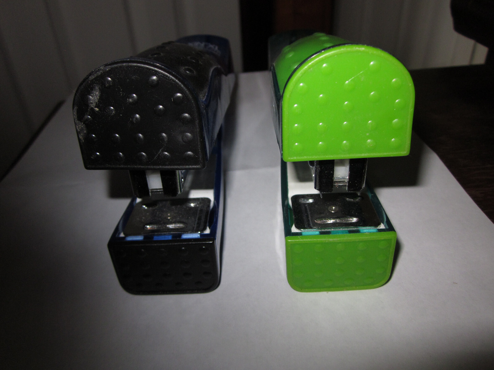 LOT OF 2 RARE DRUG REP STAPLERS, TRILEPTAL AND BIAXIN XL.