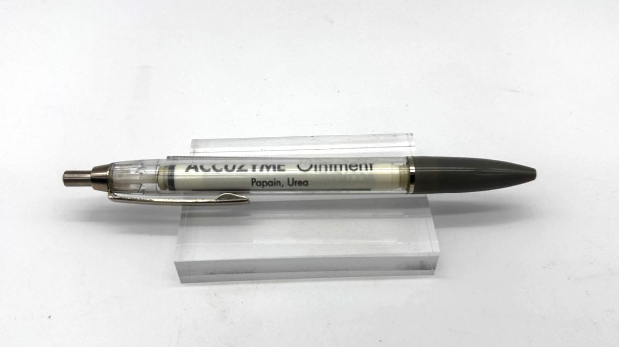 Accuzyme Ointment Pen w/Scroll Pharmacy Swag Wound Care Pharmacist Gift