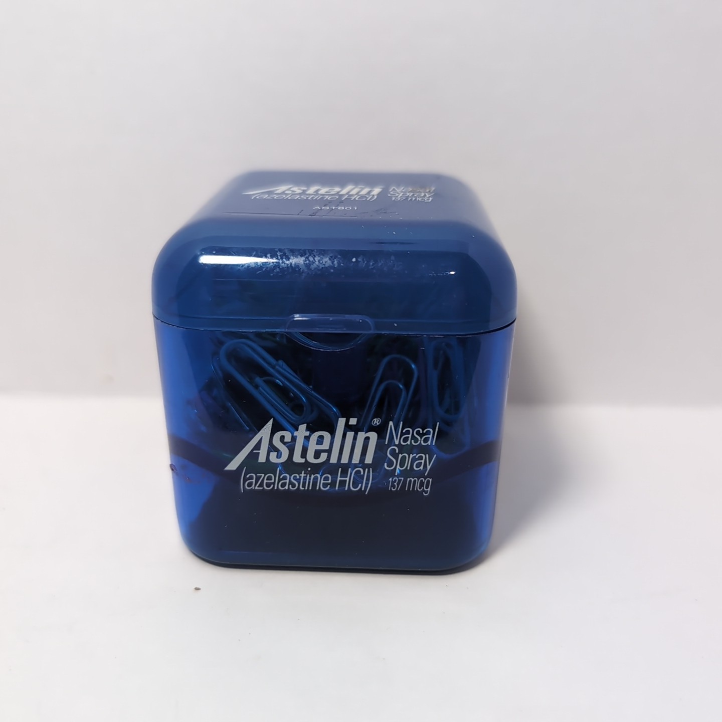 Astelin Nasal Spray Magnetic Paper Clip Holder – Pharma Drug Rep Rare
