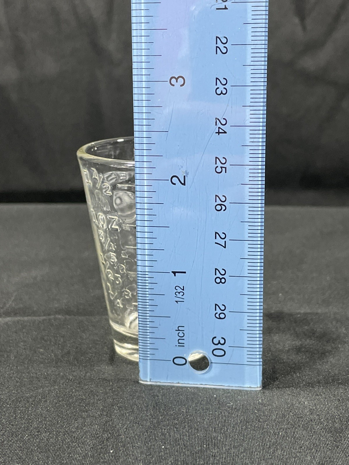 Vintage Apothecary Measuring Glass “Dessert” Marker Medicine Shot Glass