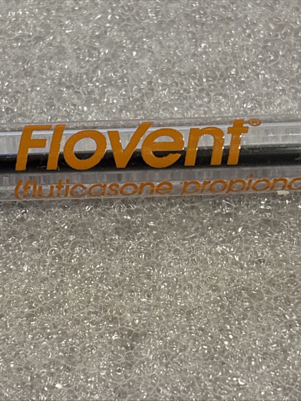 FLOVENT Pharmaceutical Drug Rep Black Ink Pen Plastic