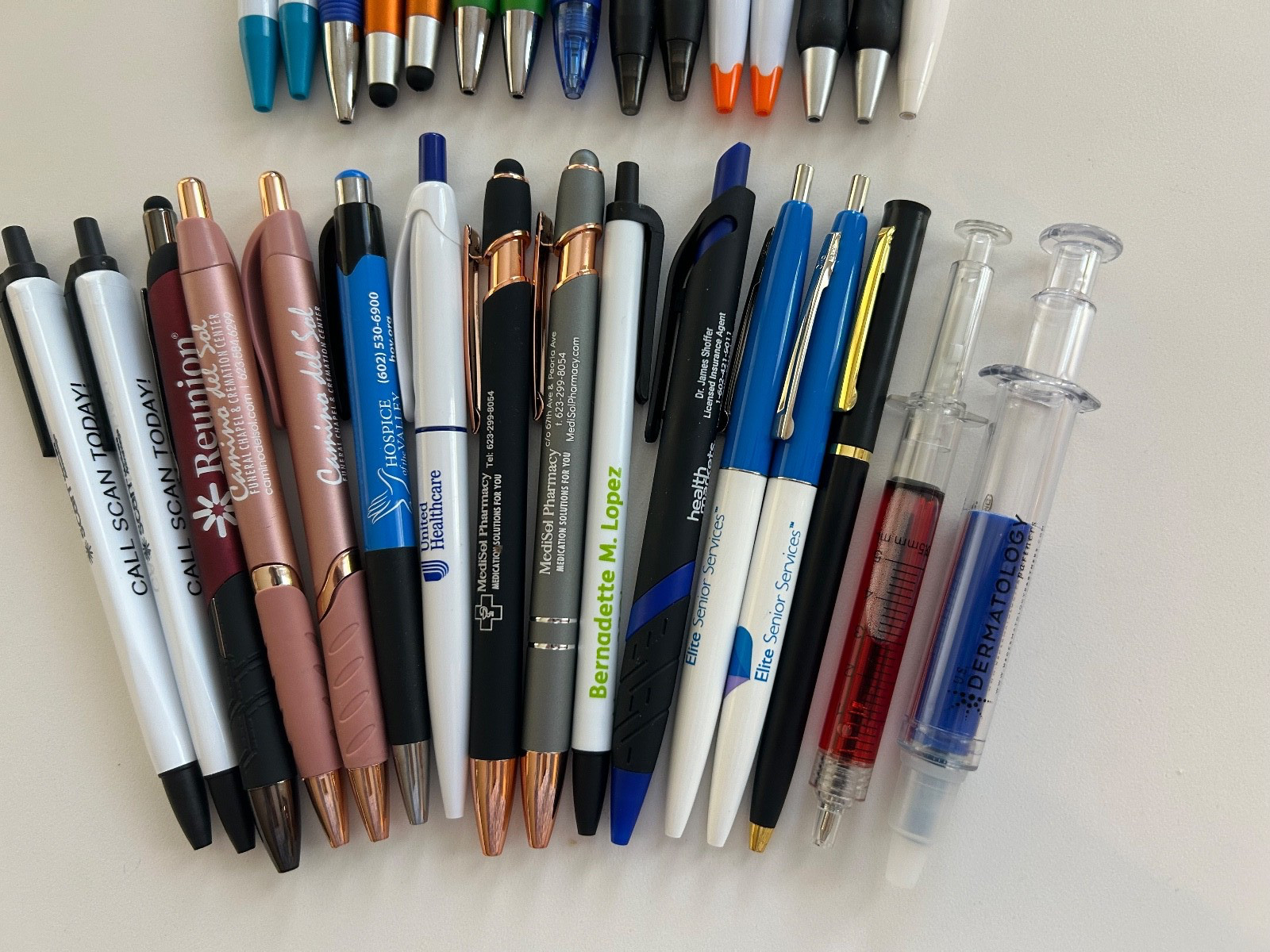 31 Lot Promo PENS Healthcare, Medical Services, Aging,Senior Living, Humana, UNH