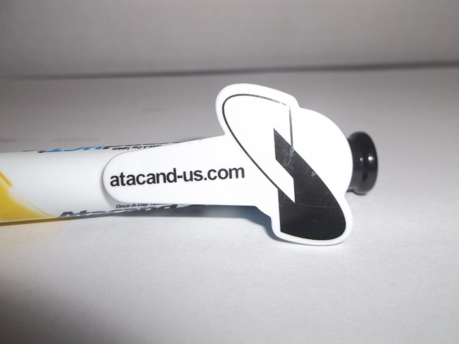 Atacand Candesartan Promotional Plastic Pen w/ Large Clip – Pharma Advertising