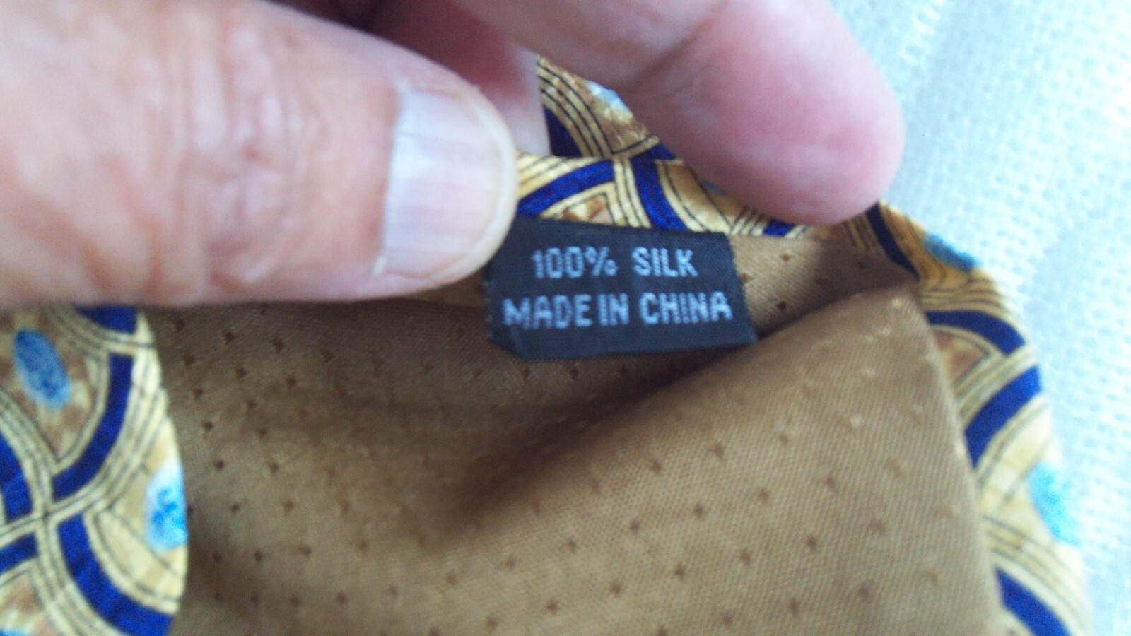 New – Pfizer – Neck tie Printed with Viagra pill 100% Silk