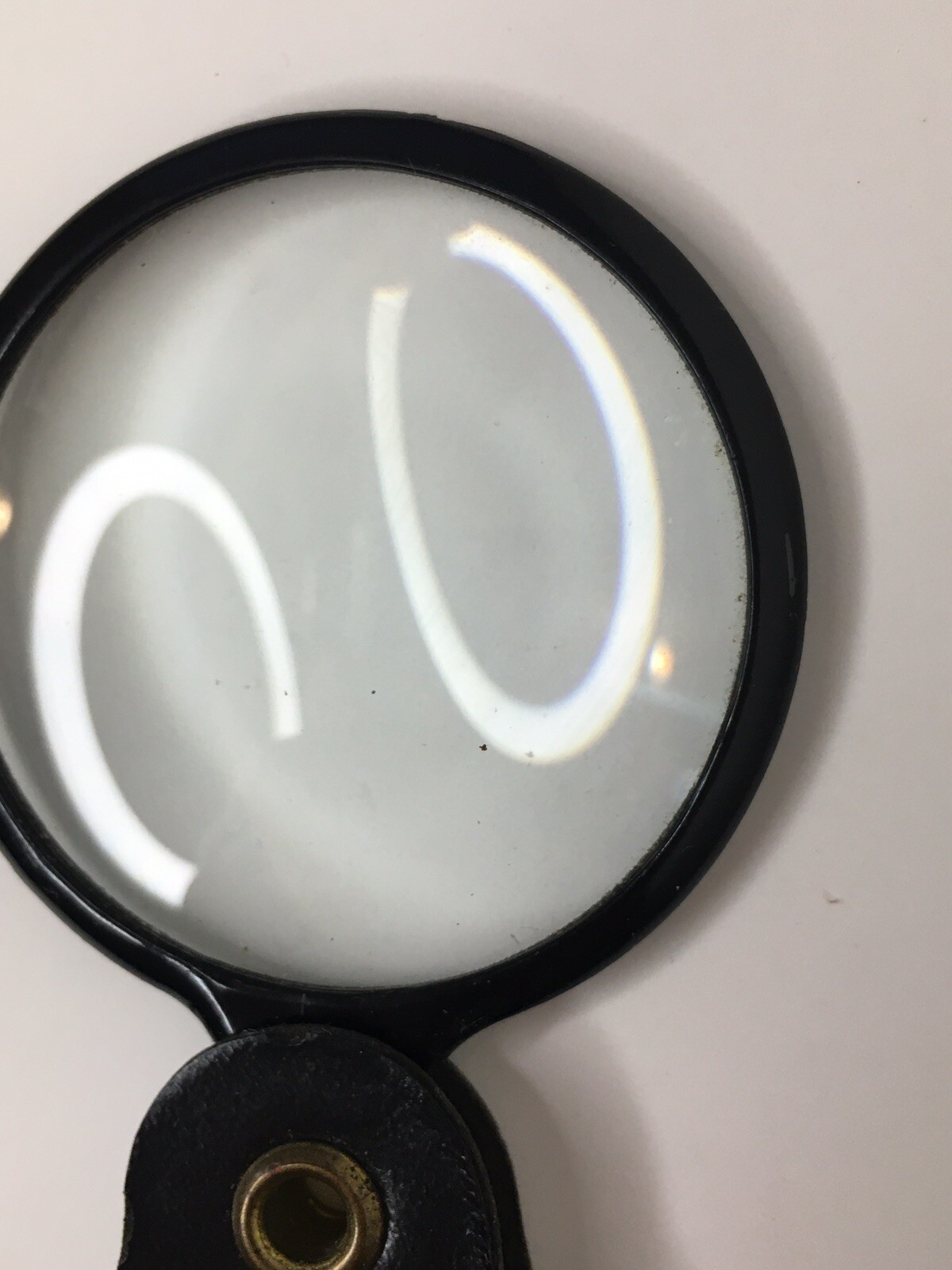 LILLY Cordran Haldrone Vintage Magnifying Glass Promotional Pharmacy