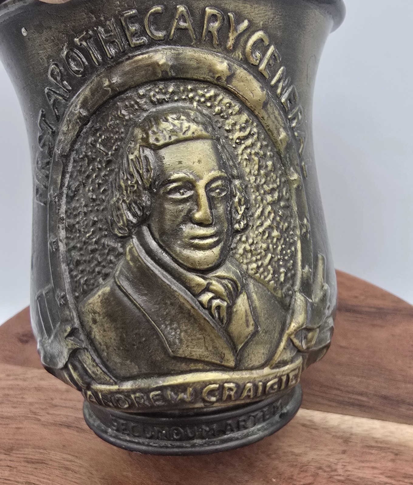 VTG 1987 Schering Andrew Craigie Apothecary General Heavy Container / Planter