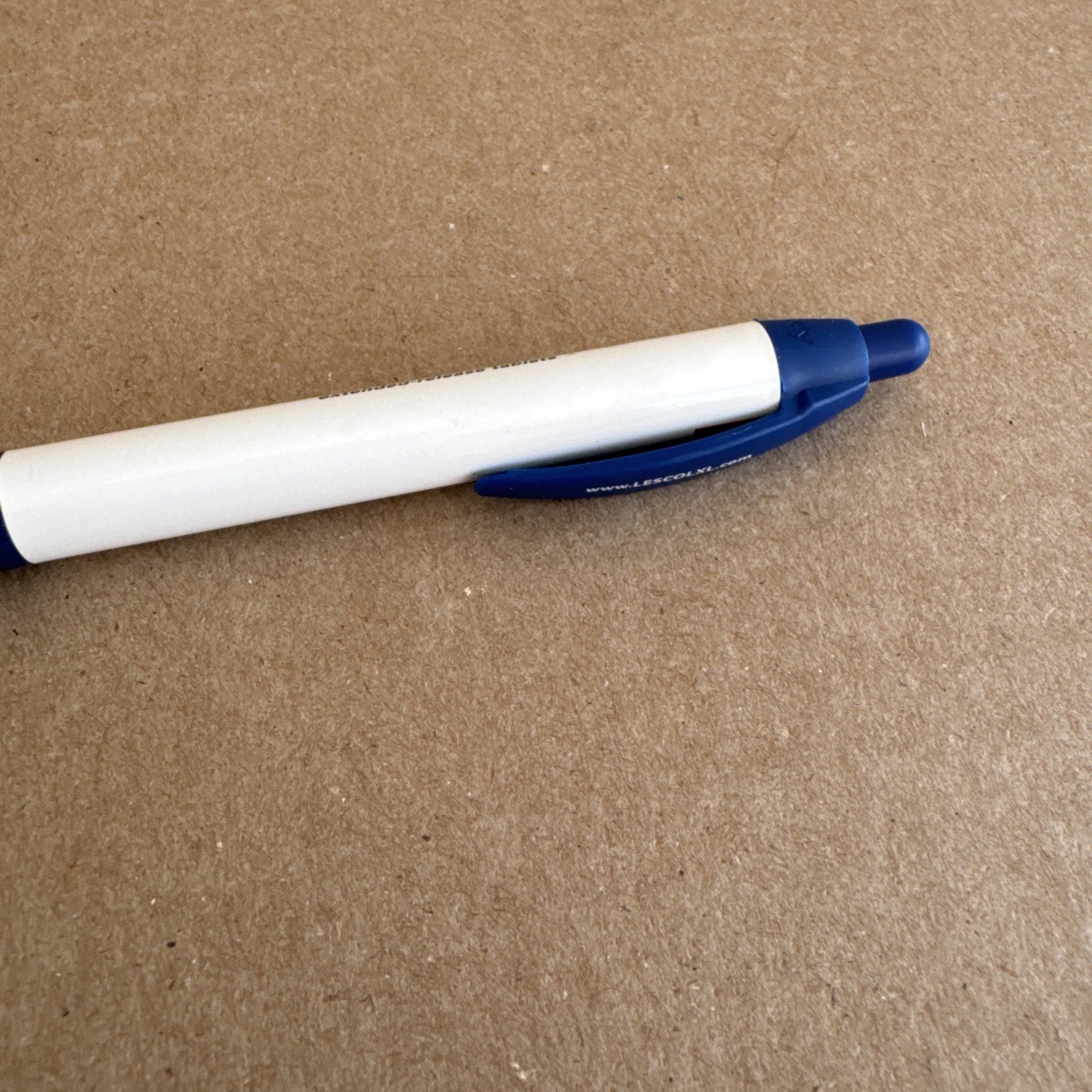Drug Rep Pen LESCOL XL Pharmaceutical Advertising Collectible USA Vintage