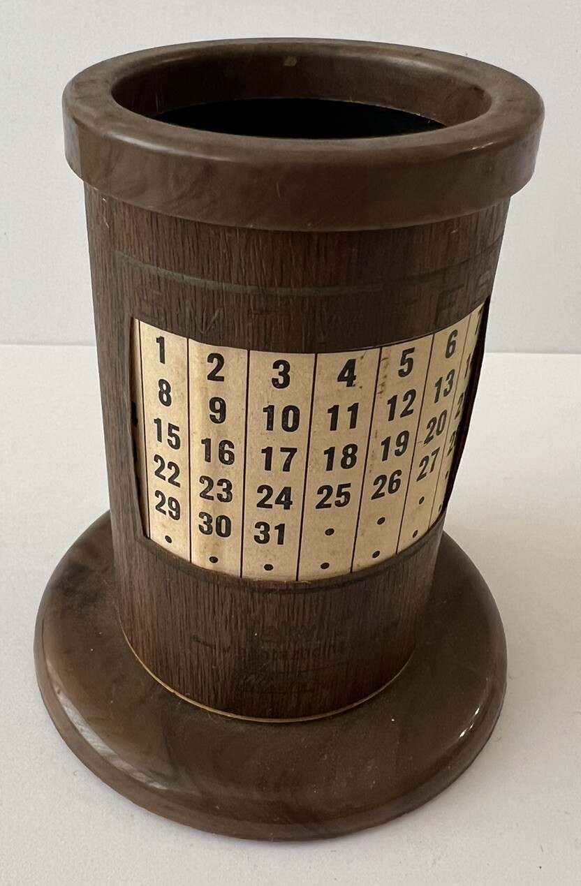 Vintage Talwin Pentazocine Discontinued Drug Advertising Calendar Pencil Holder