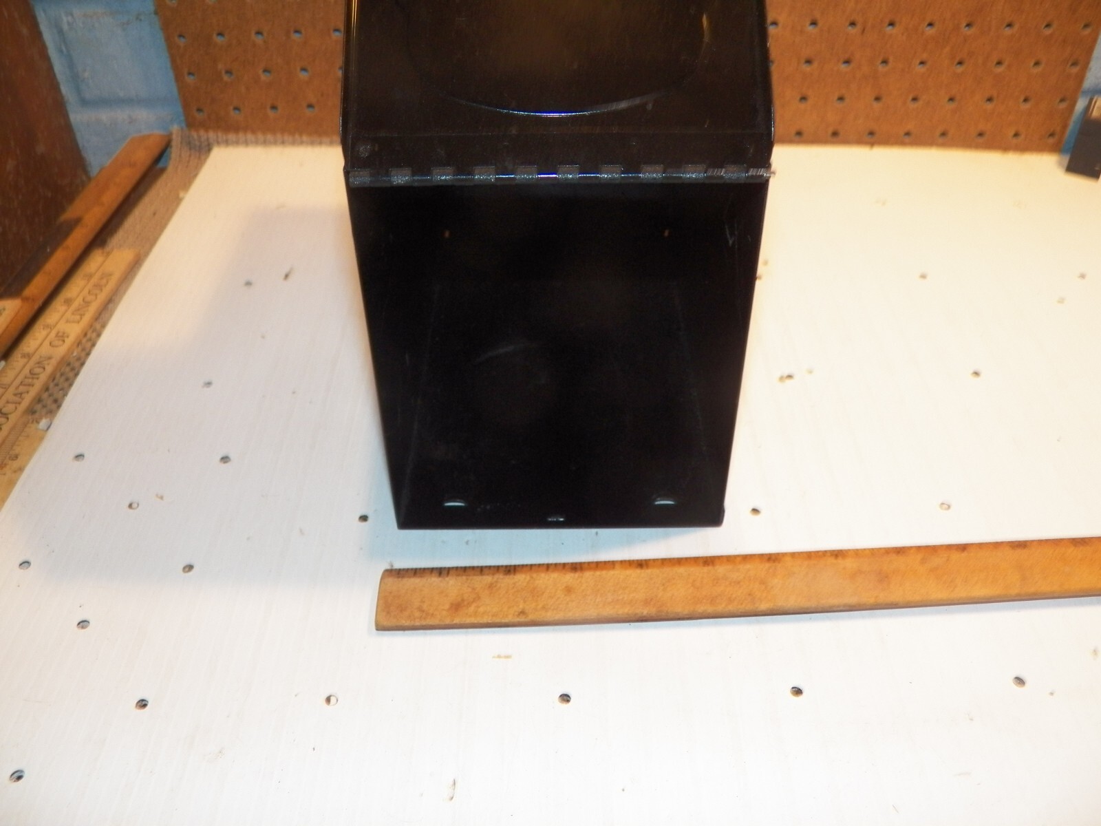 Vintage DRUGPAK Pharamacy Prescription Record Metal File Box