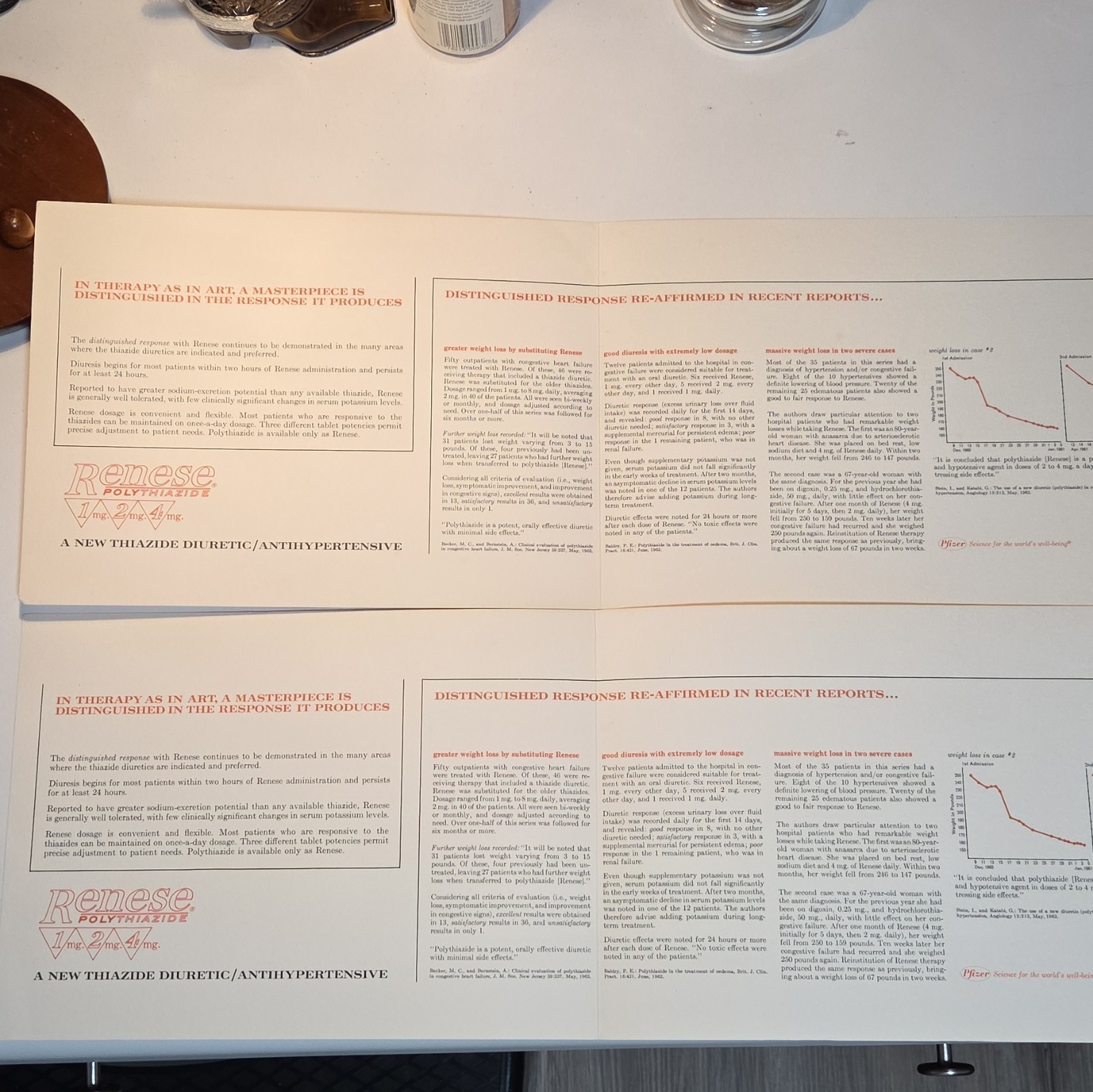 Vintage 1962 Pfizer Pharma Art Print Lot (9) Impressionist Distinguished Campaig