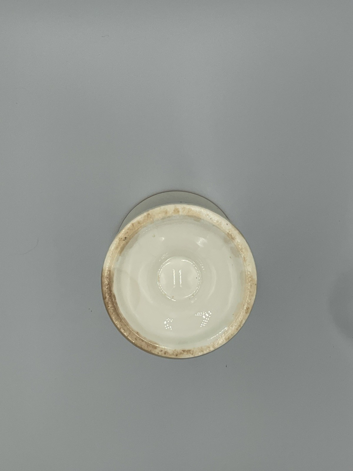 Owens Illinois RX Porcelain Drugstore Pharmacy Apothecary Measuring Beaker 9”