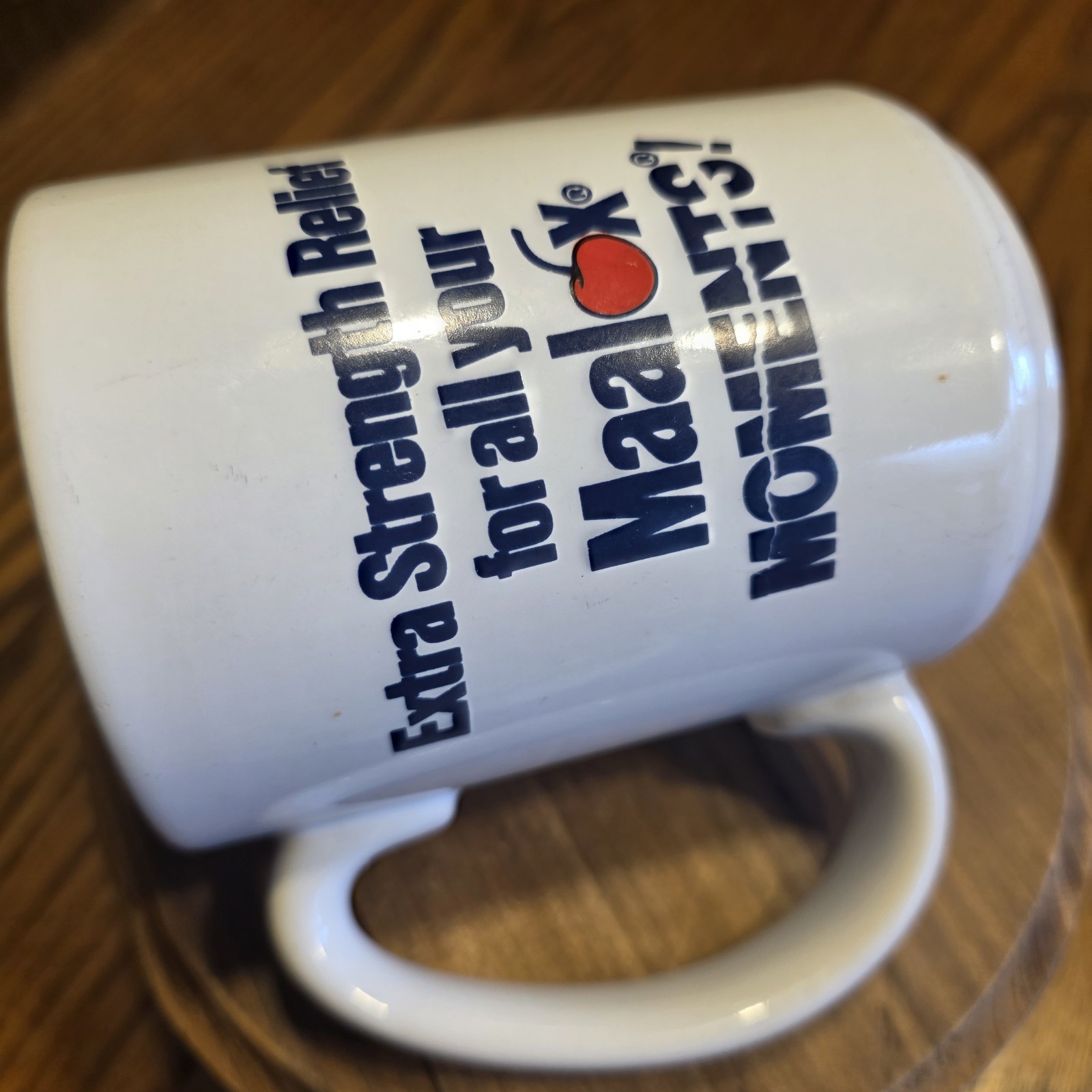 VTG Maalox Plus Ceramic Mug Cup Pharmacy Medical Advertising Made In England