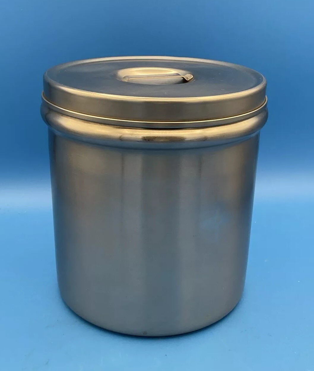 Single Vollrath 1.1 Gal Dressing Jar Stainless Steel Medical Kitchen US Marked