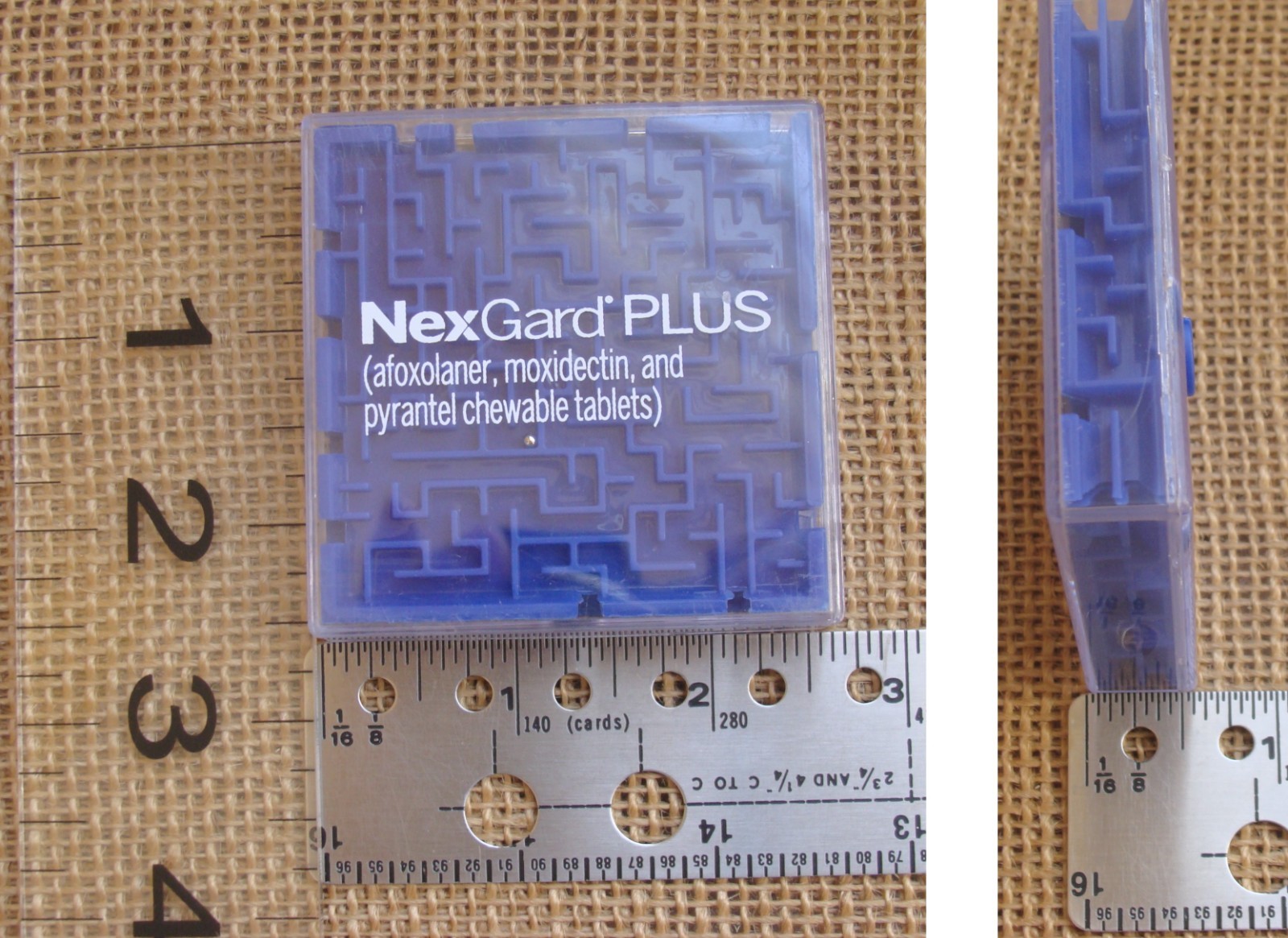 Nexgard Plus maze toy pharmaceutical promotional material – 2 5/8″