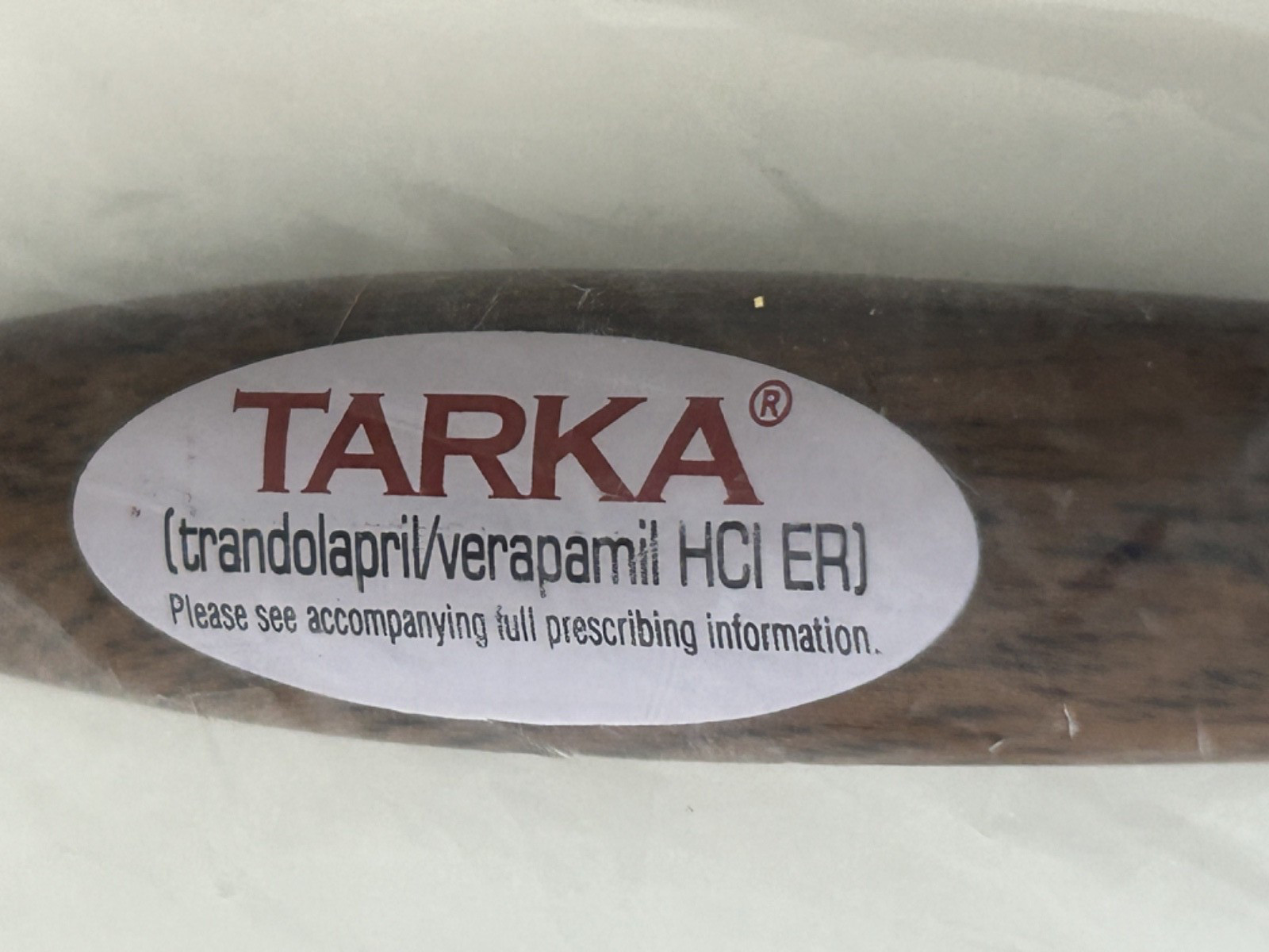 NEW TARKA Drug Rep Company Advertising Reflex Hammer Hypertension 9” Wood B61