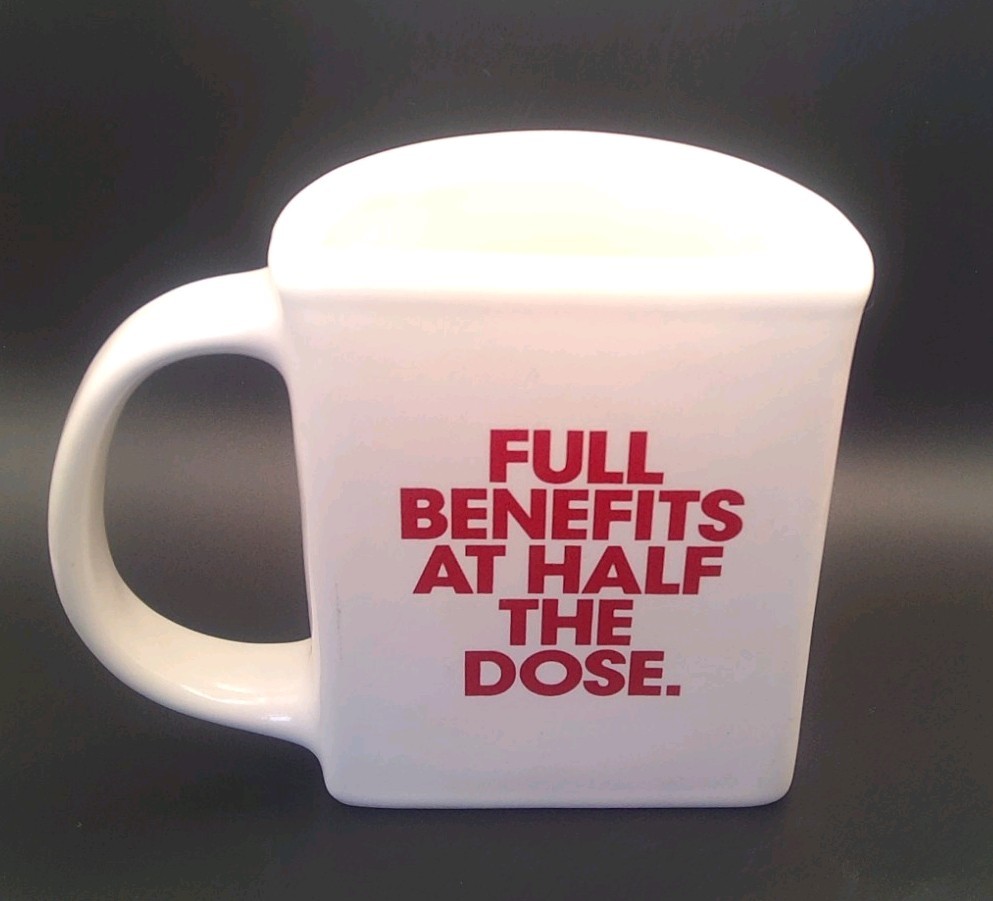 LOZOL Low Dose Pharmaceutical Advertising / Half Coffee Mug