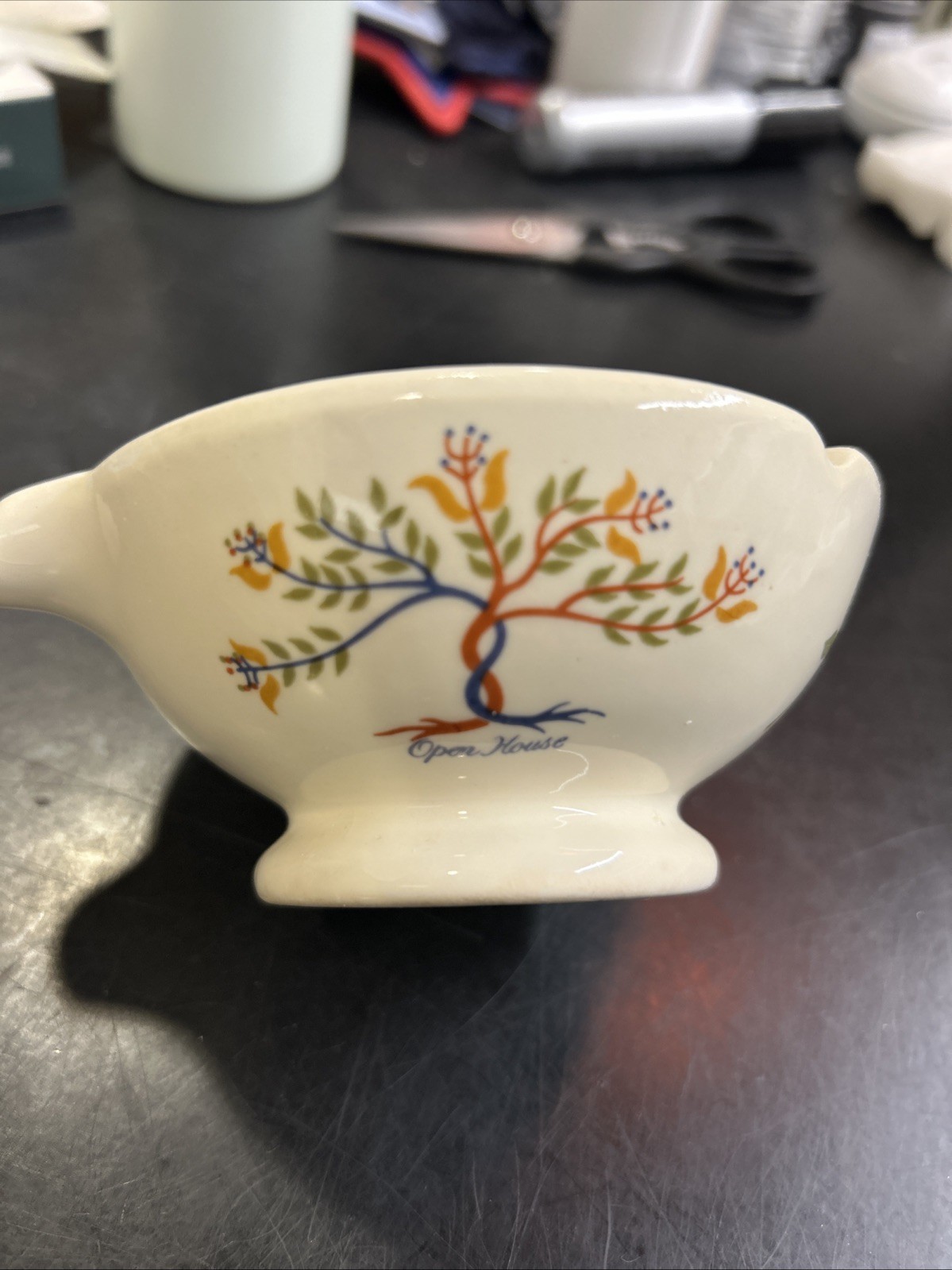 Vintage Merck Sharp Dohme Mortar Pharmacy Ashtray with Charles Lamb Quote