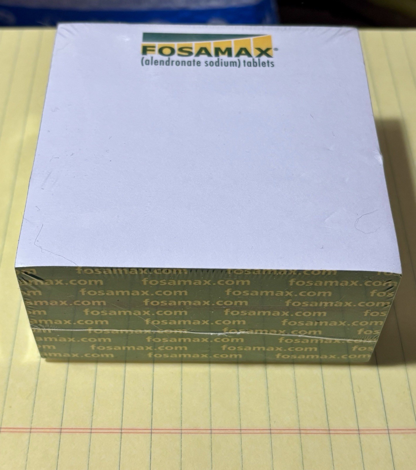 Drug Rep Pad – Vintage Fosamax Merck NEW Desk Pad – Note Pad