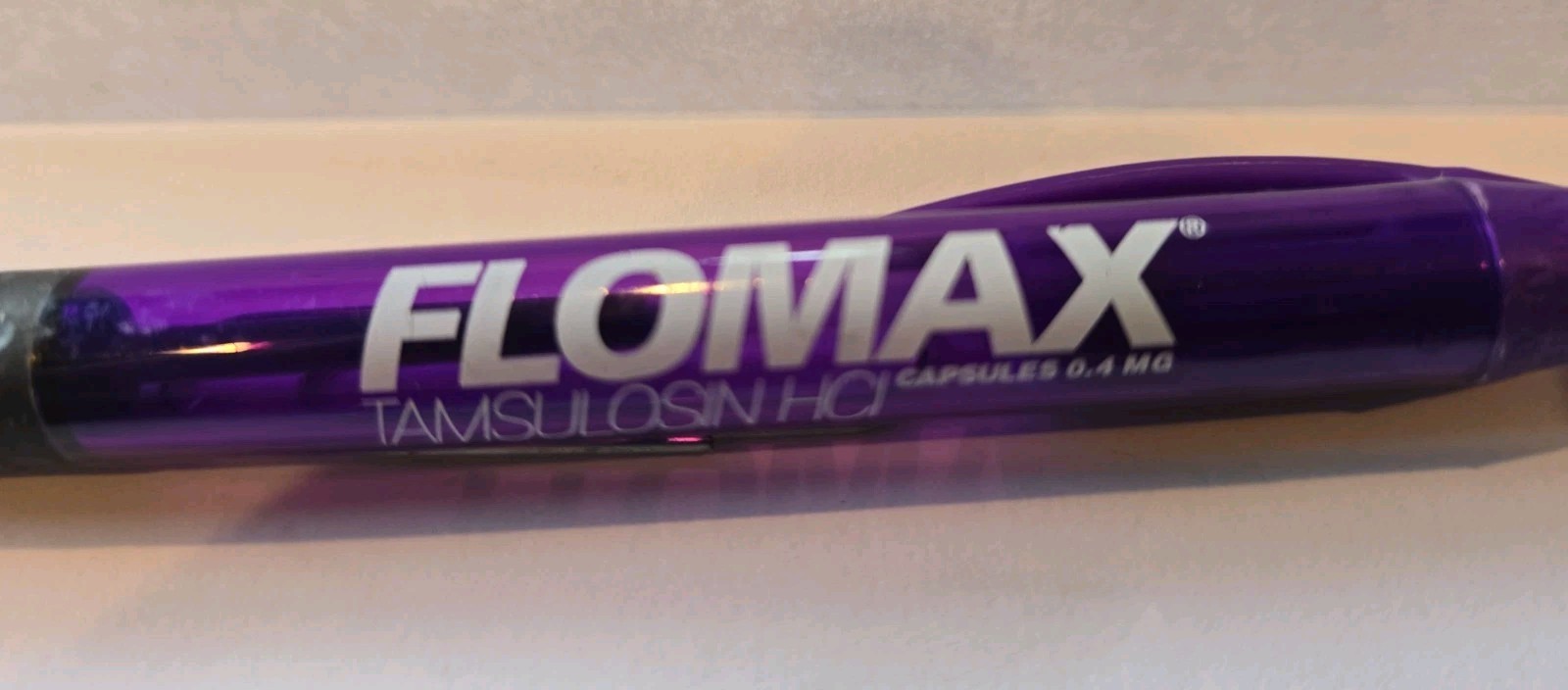Flomax Pen Promotional Drug Pharmaceutical Rep Advertising Pharma Vintage WRITES