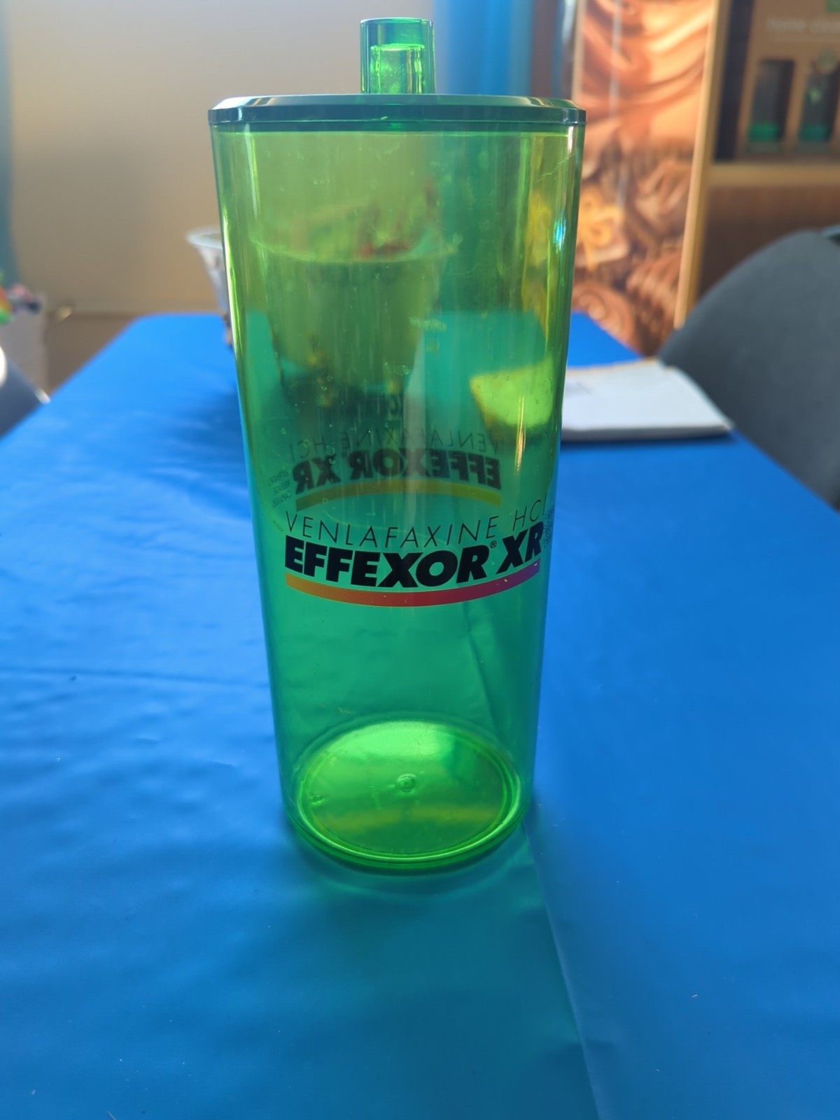 Effexor XR Tongue Depressor Dispenser Pharmaceutical Drug Rep Advertising