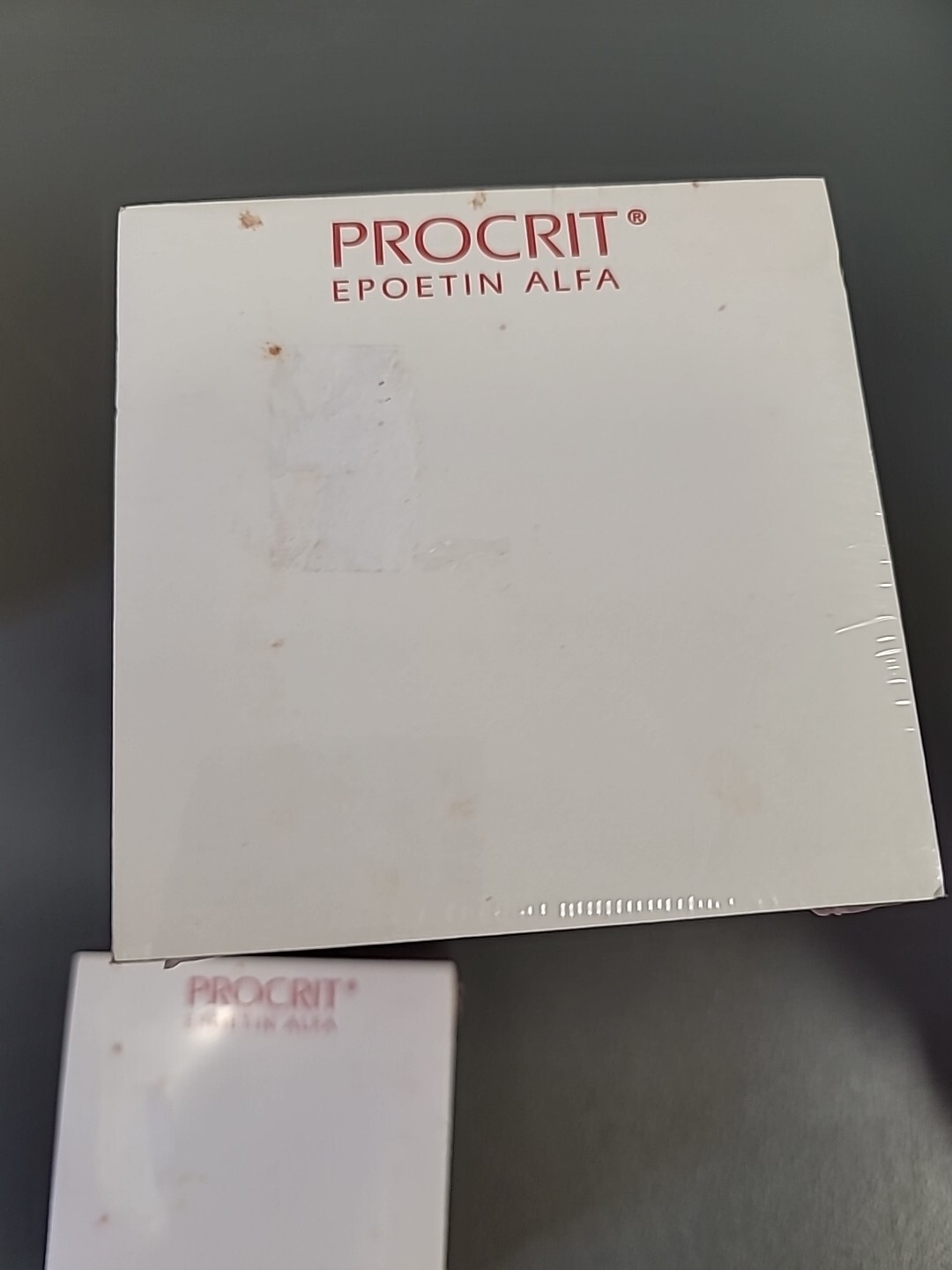 6 Pharmaceutical Drug Rep Note Pads Cube Procrit Epoetin Alfa Factory Sealed NOS