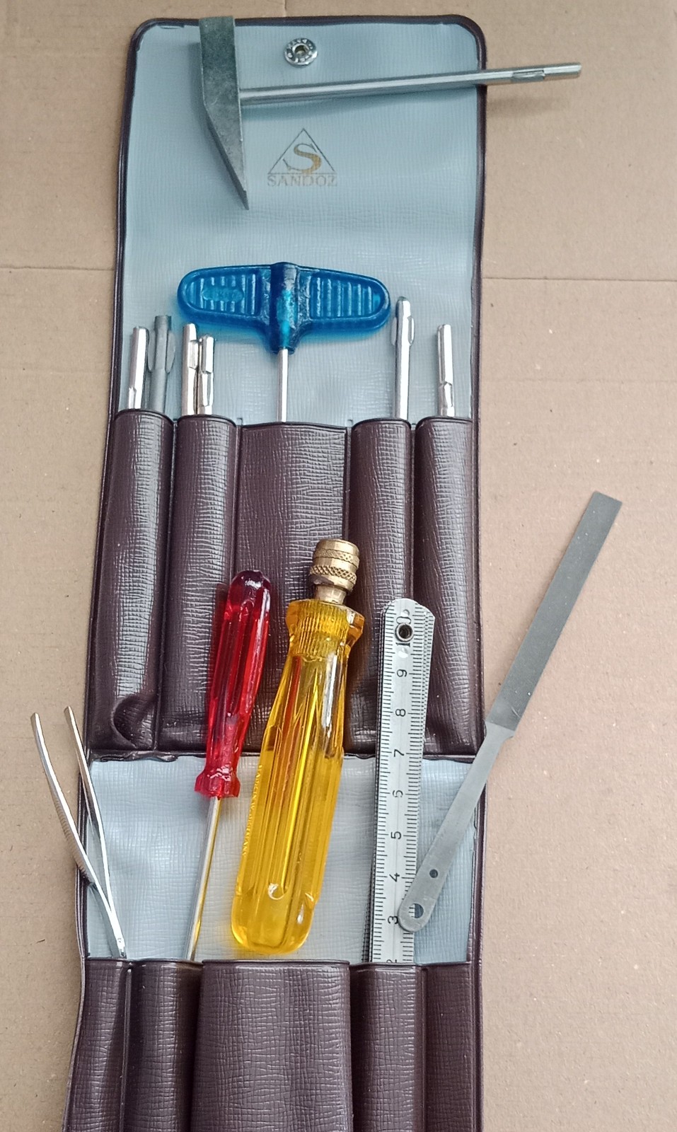 VTG SANDOZ COMPLETE TOOL KIT pharmacy medicine (NEW) GERMANY advertisement