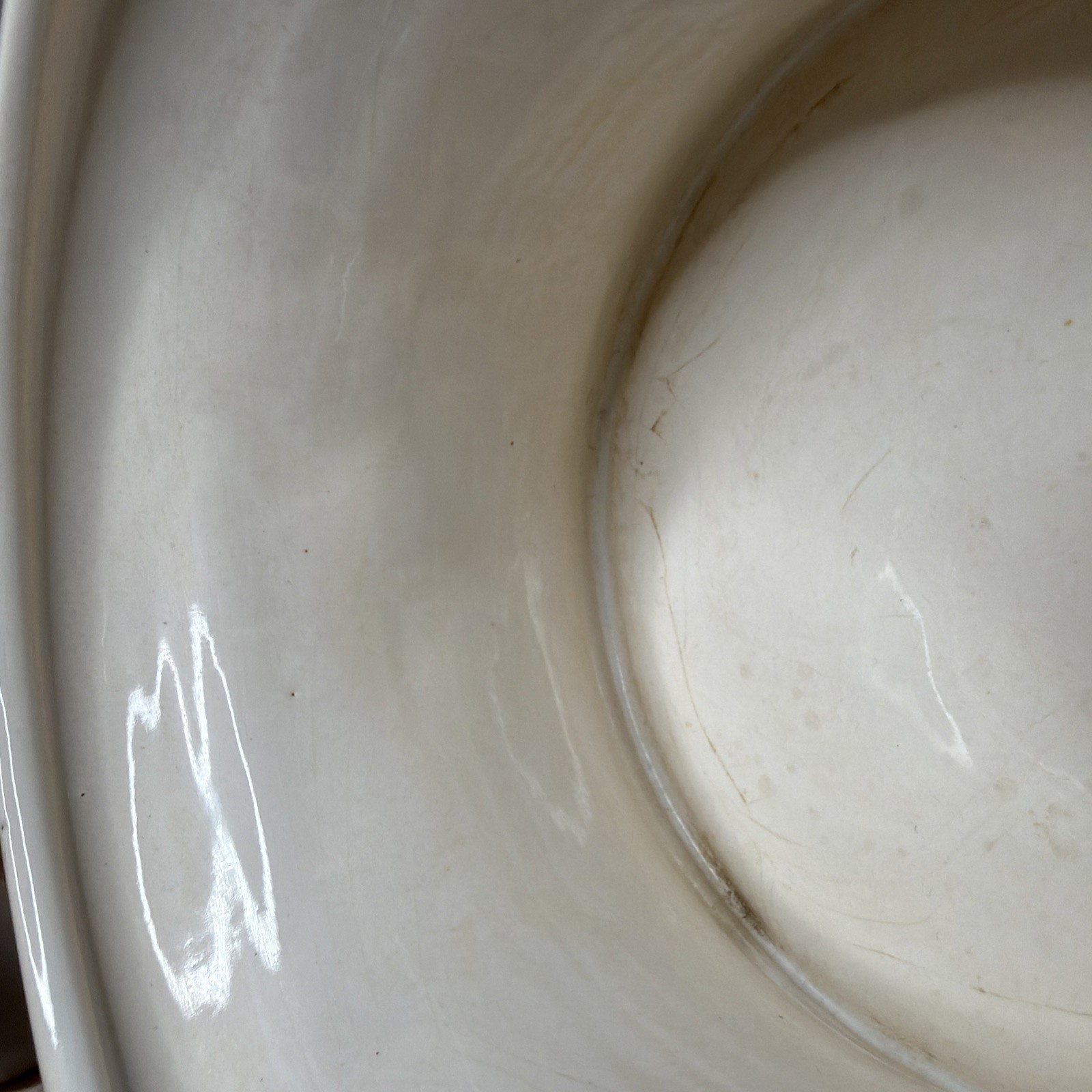 VINTAGE RX Pharmacy DISPLAY Large Mortar and Pestle White