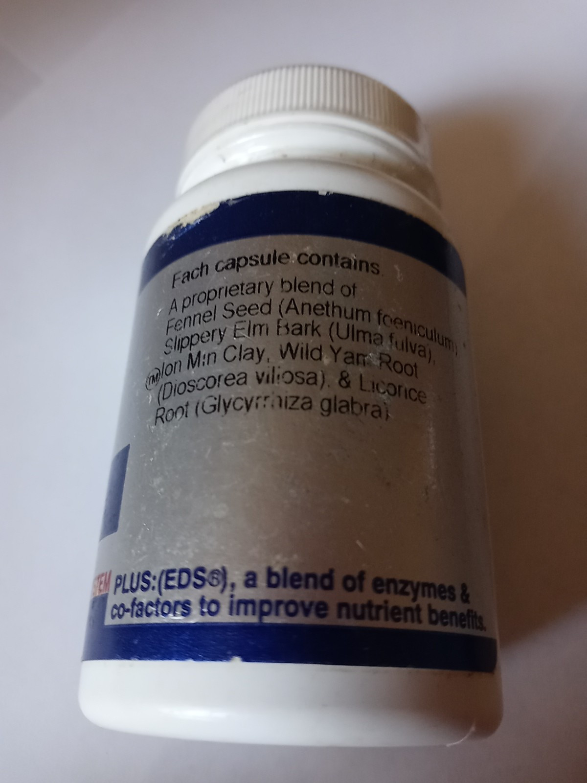 Vintage Expired Gas‑Ease Supplement UNOPENED Professional Botanicals Retro
