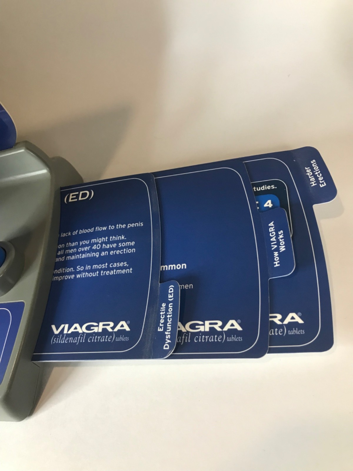 RARE VIAGRA Drug Rep Medical Display Big Pharma Penile ED erection assessment