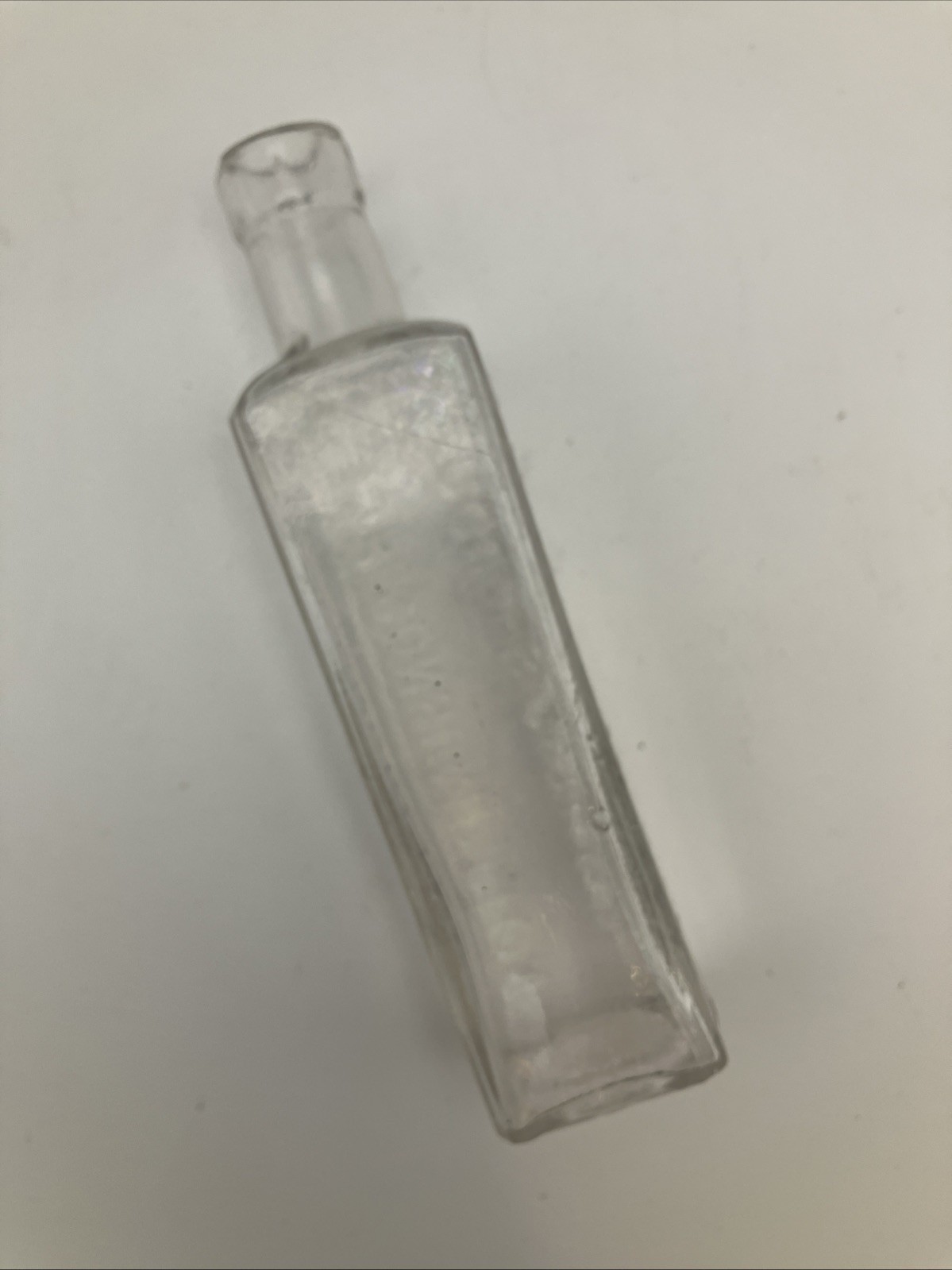 Antique Glass Bottle: Congreves Balsamic Elixir: Consumption, Whooping Cough etc