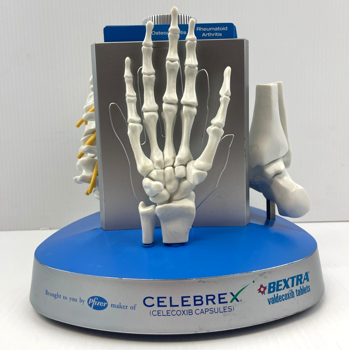 Pfizer Pharmaceutical Advertisement Celebrex Bextra Arthritis Display Model