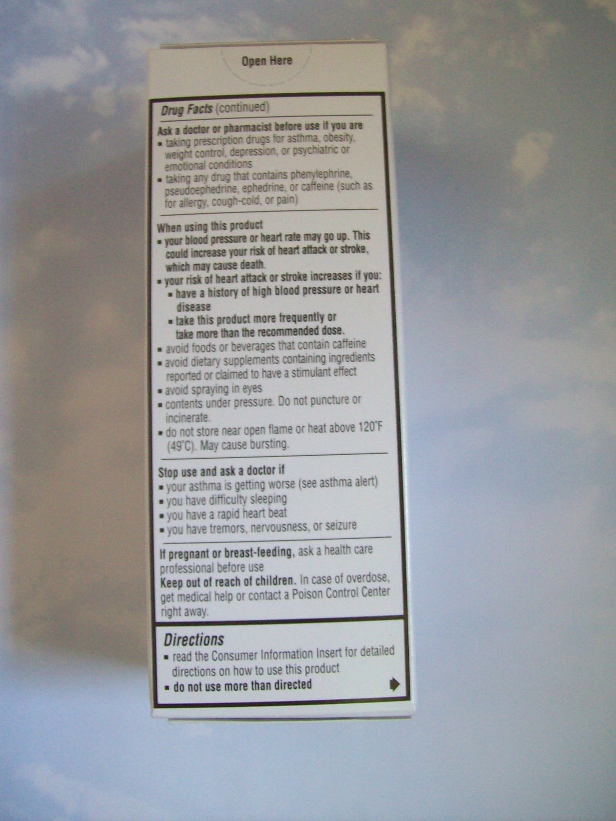 Primatene Mist Epinephrine Inhalation Aerosol Spray 160 Sprays Exp: 12/2027 NIB