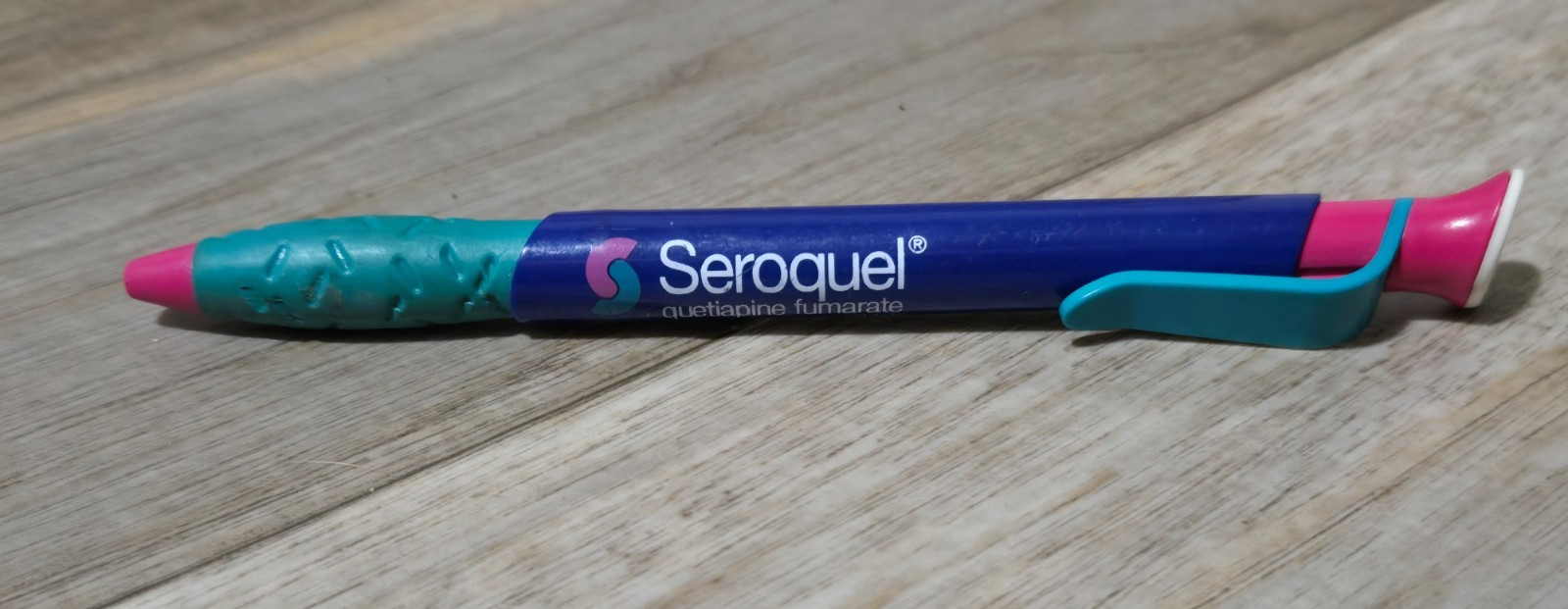 Drug Rep SEROQUEL Collectible Pharmaceutical Pen Medical advertising